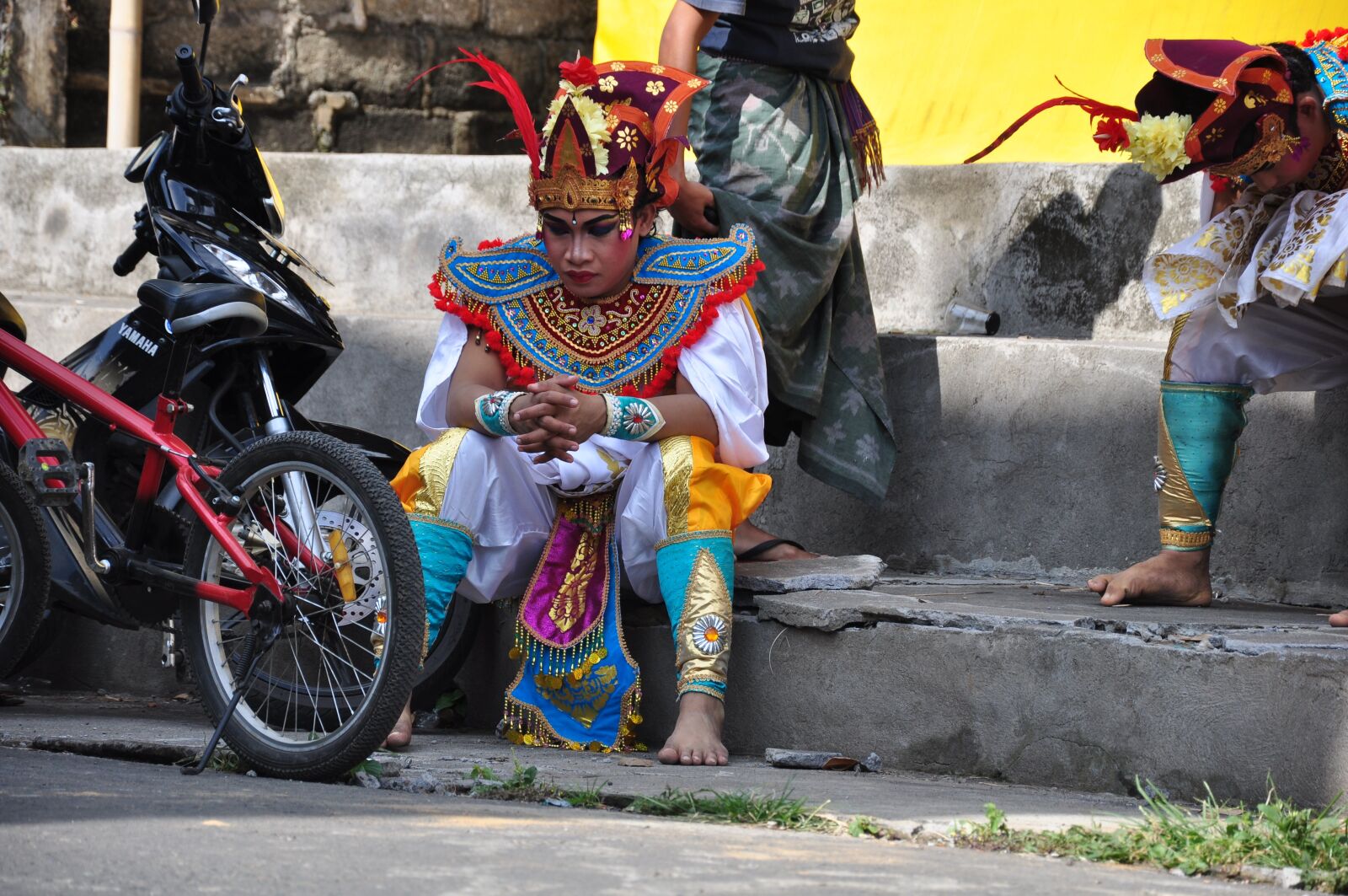 Nikon D90 sample photo. Bali, dancers, traditionally photography