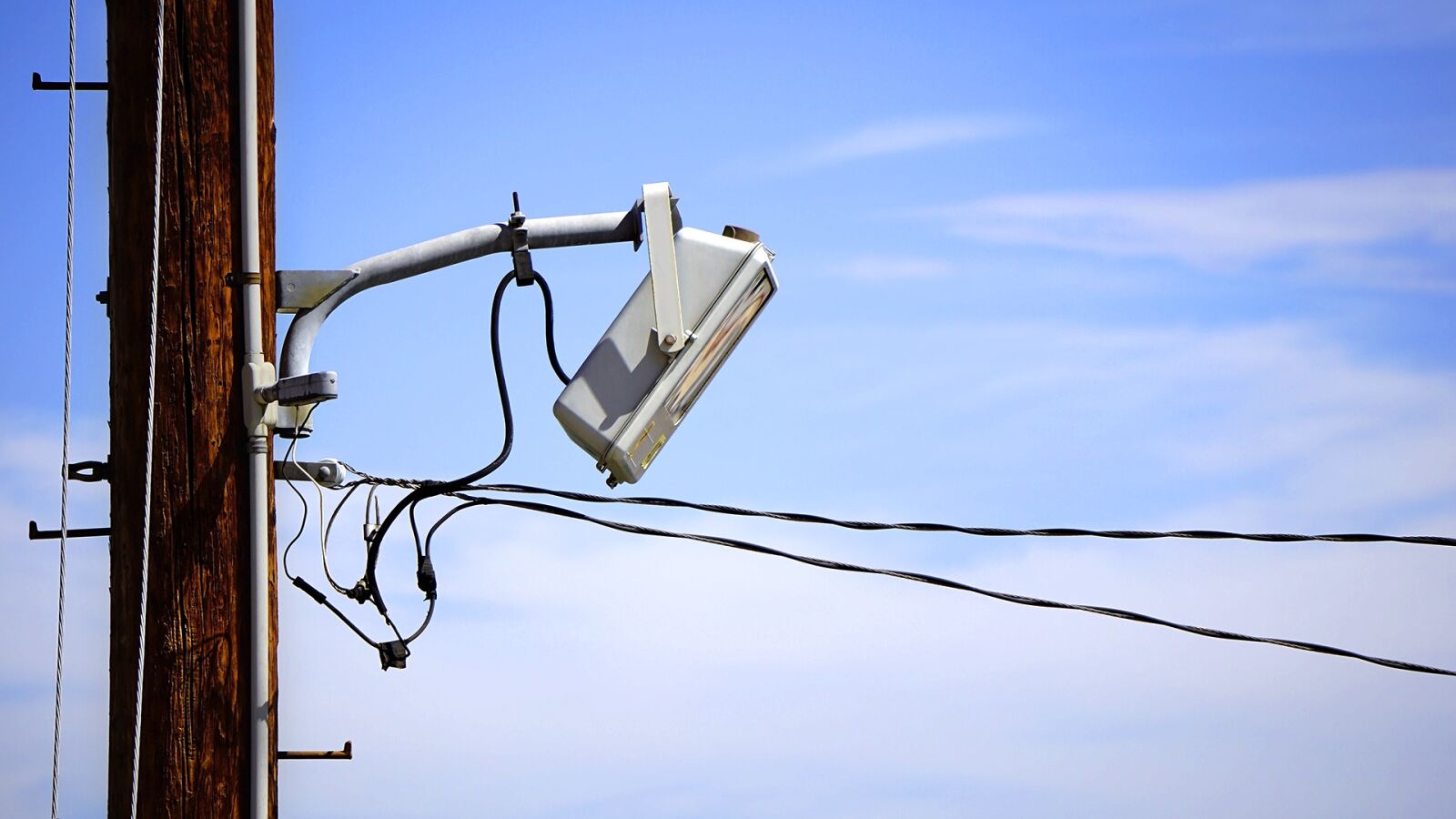 Sony a5100 sample photo. Telephone, pole, technology photography