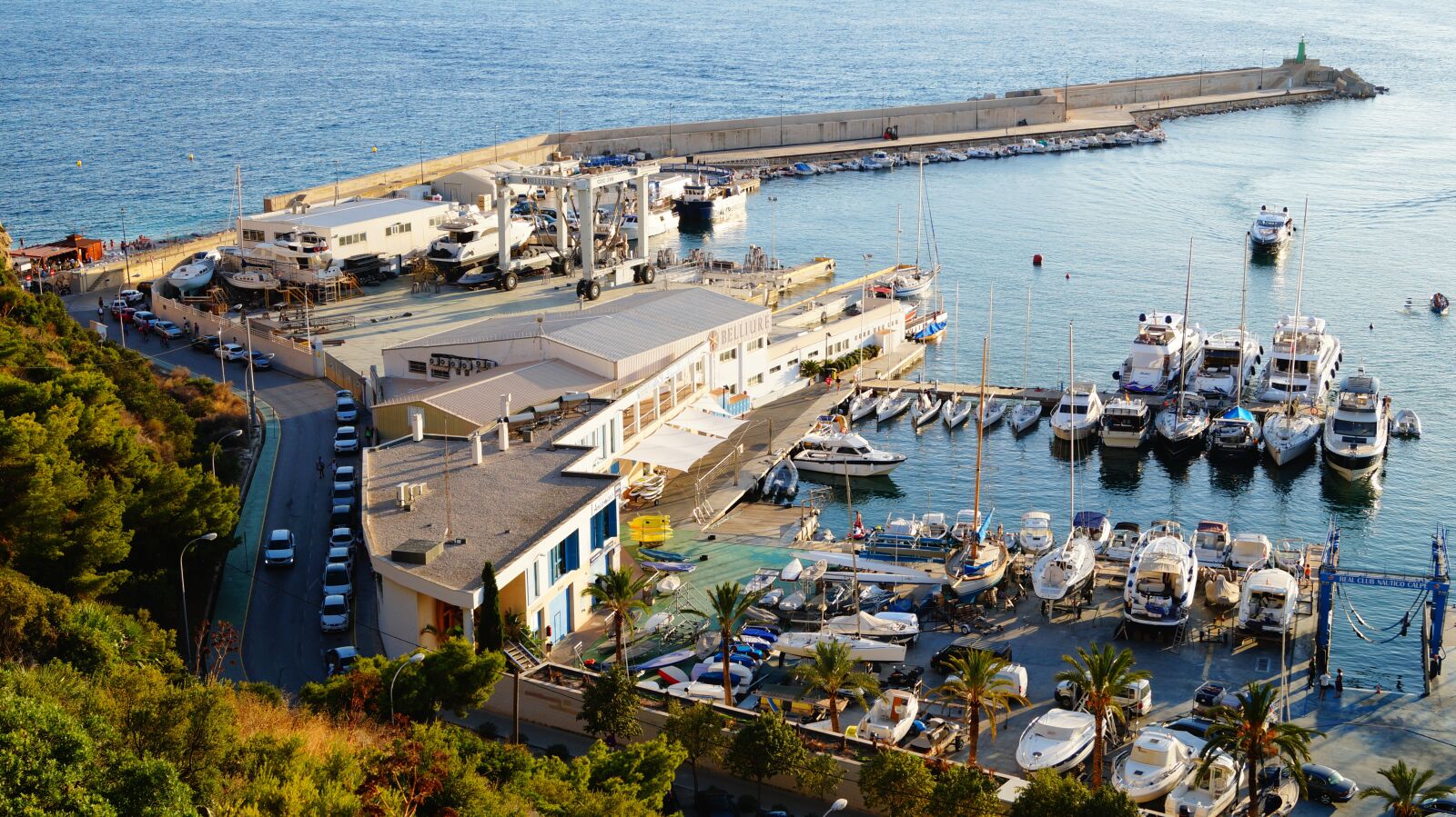 Sony DT 18-55mm F3.5-5.6 SAM II sample photo. Spain, calpe, port photography