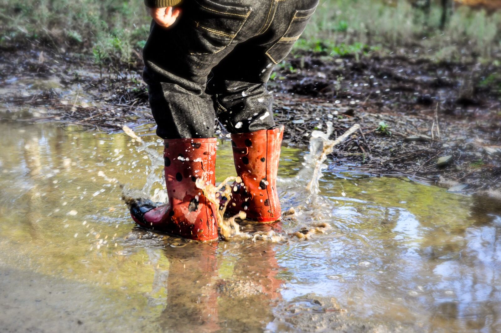 Nikon D90 sample photo. Rain boots, boots, shoes photography