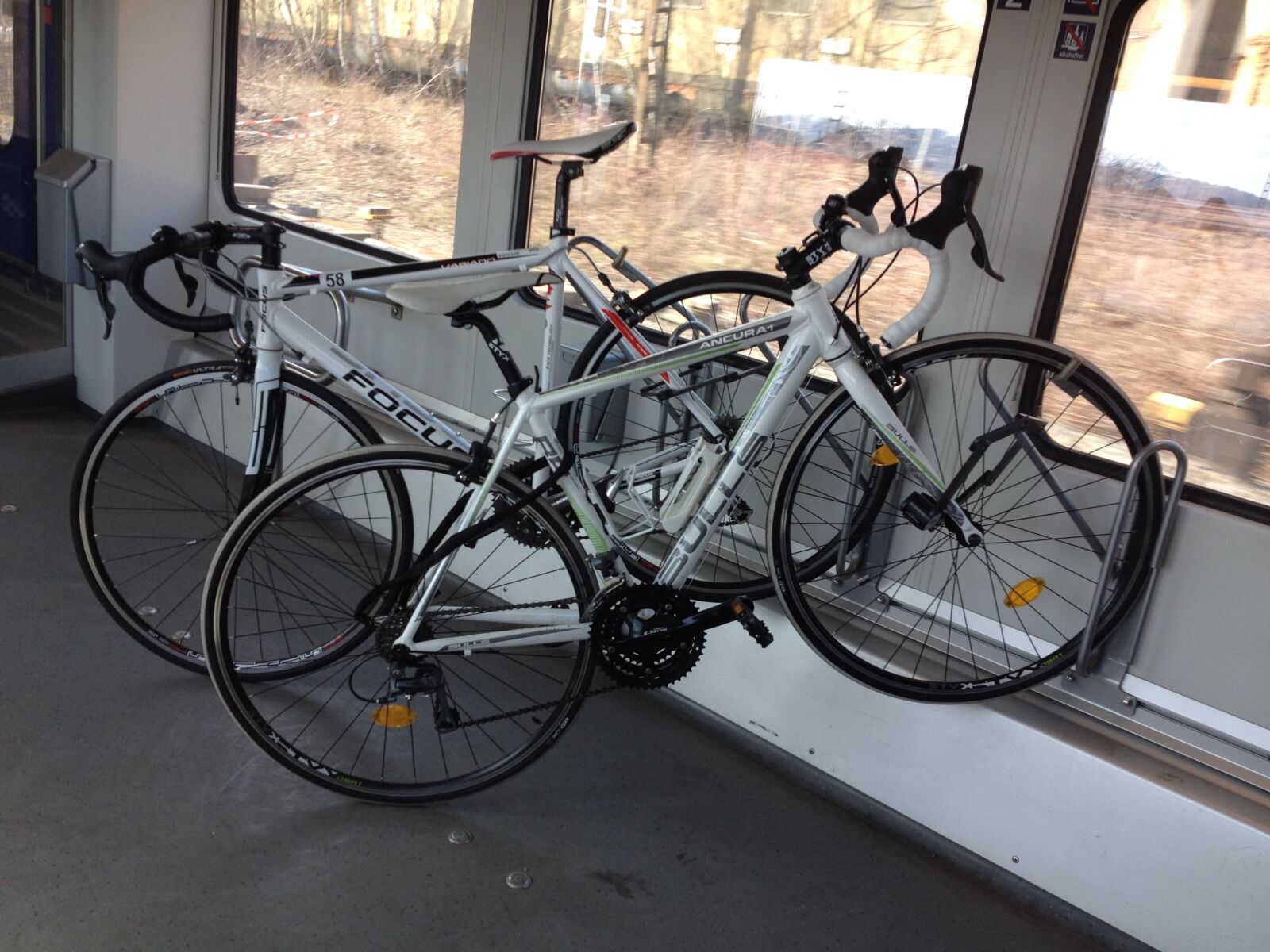 Apple iPhone 4S sample photo. Race bike, train, transport photography