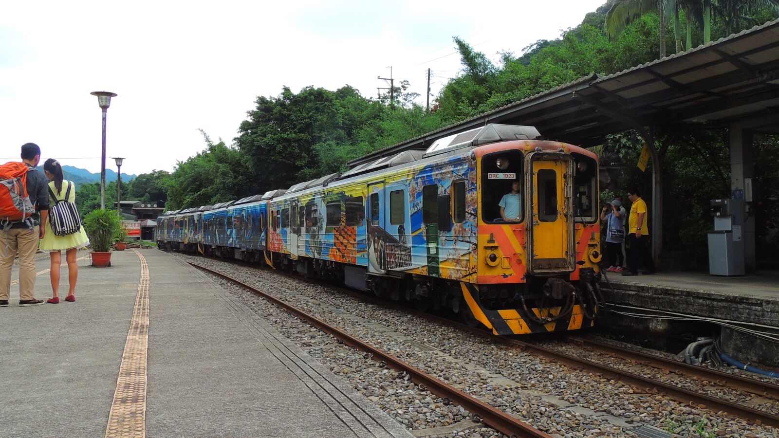 Nikon Coolpix P510 sample photo. Taipei, rail, train photography