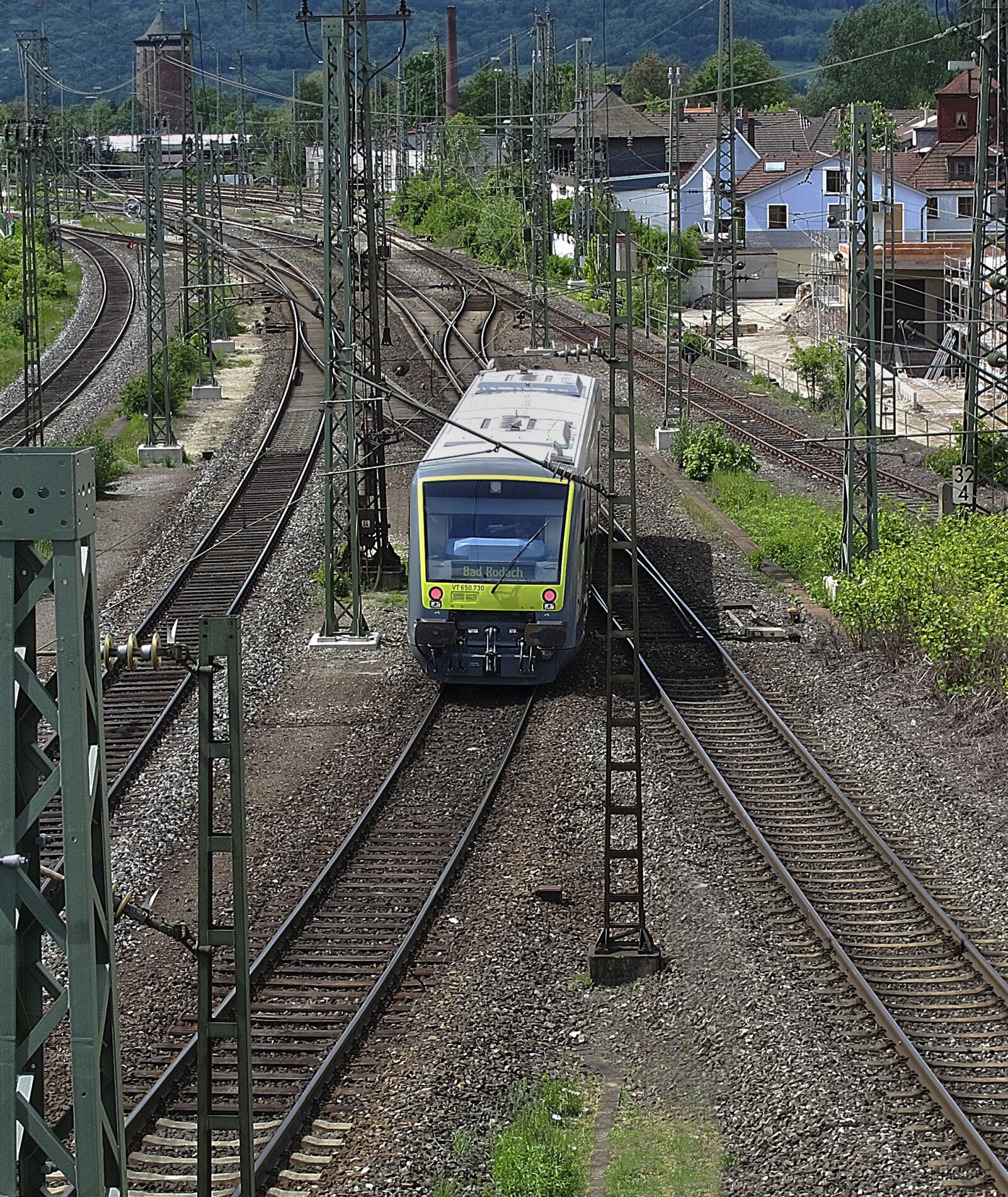 Canon PowerShot G12 sample photo. Gleise, rails, railcar photography