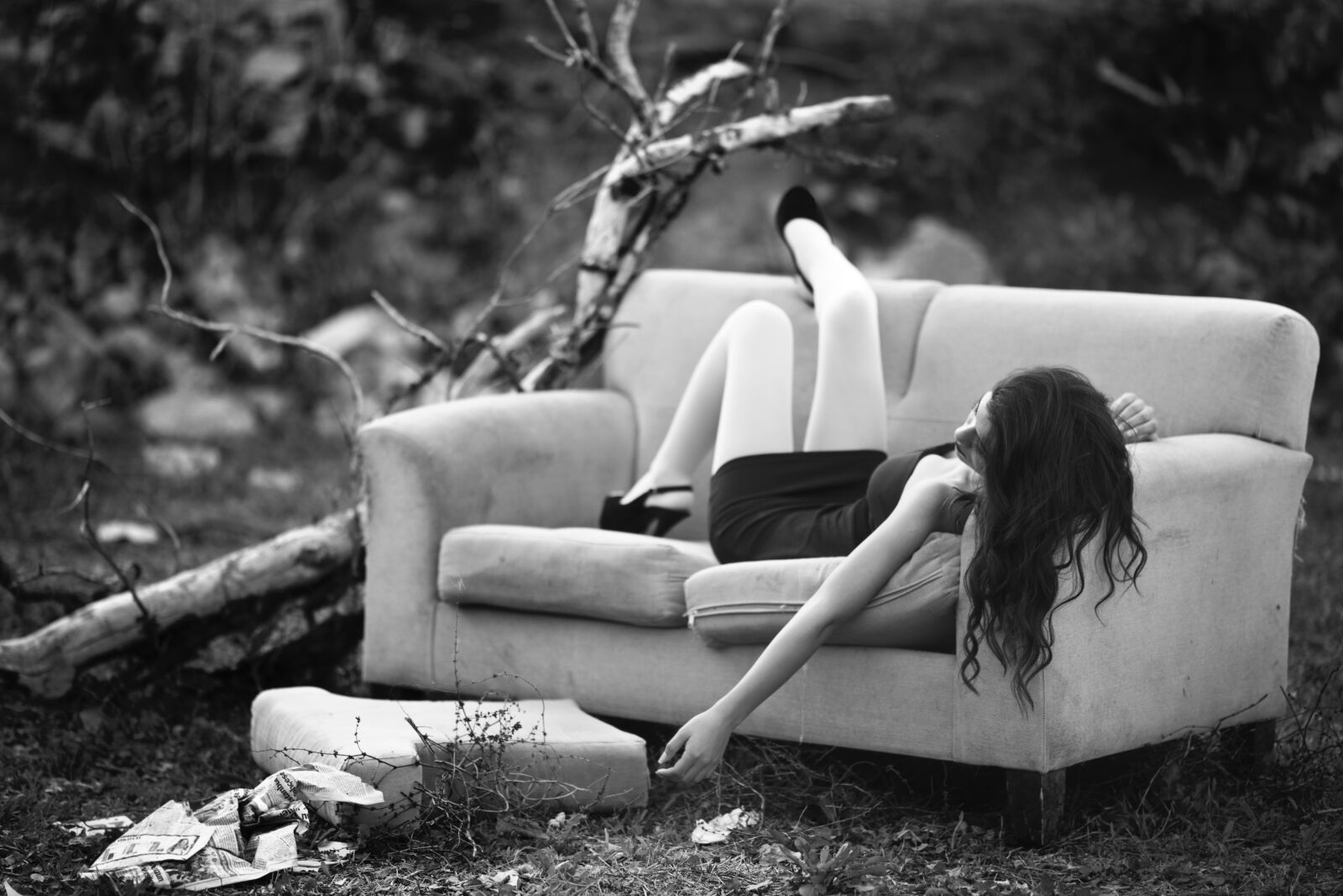 Sony Alpha DSLR-A850 sample photo. Woman, art, fiction photography
