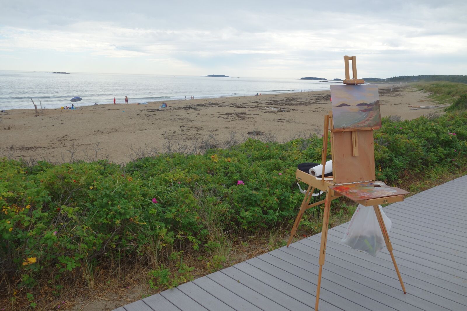 Sony Cyber-shot DSC-RX100 sample photo. Sea, beach, painting photography