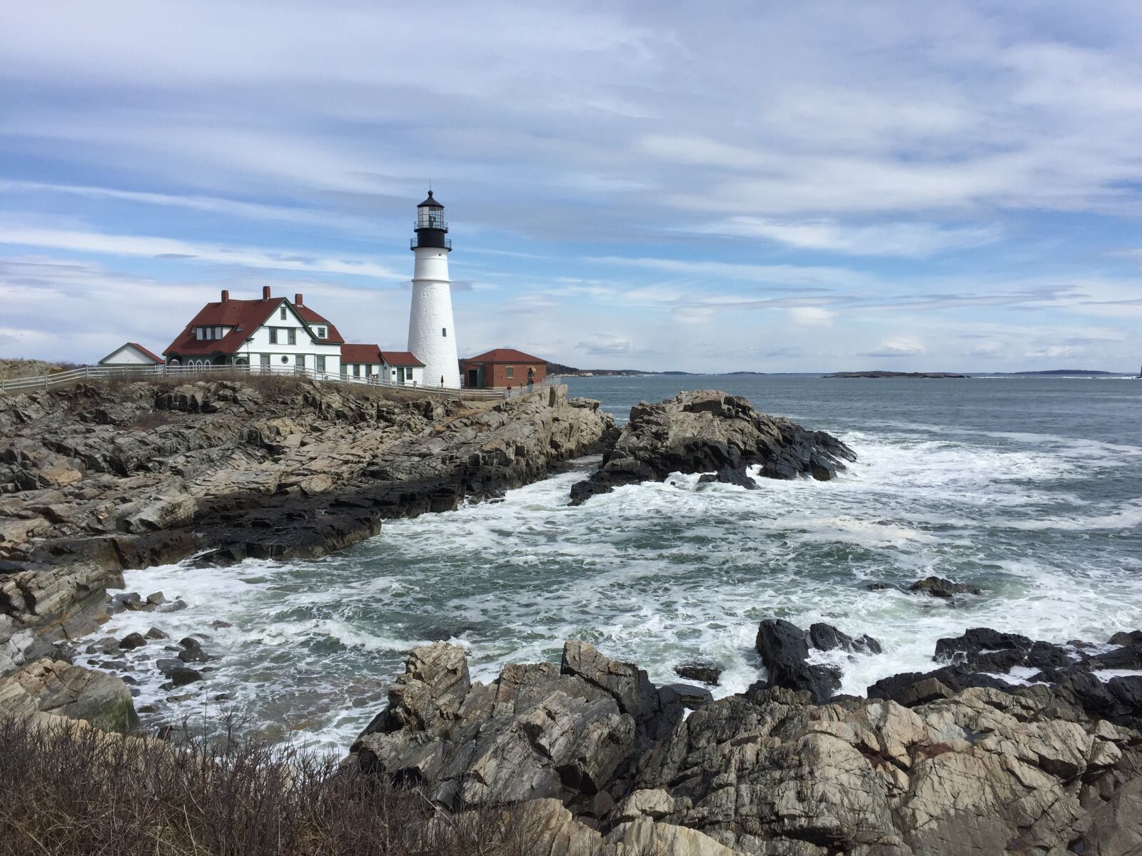 Apple iPhone 6 sample photo. Portland, maine, portland head photography