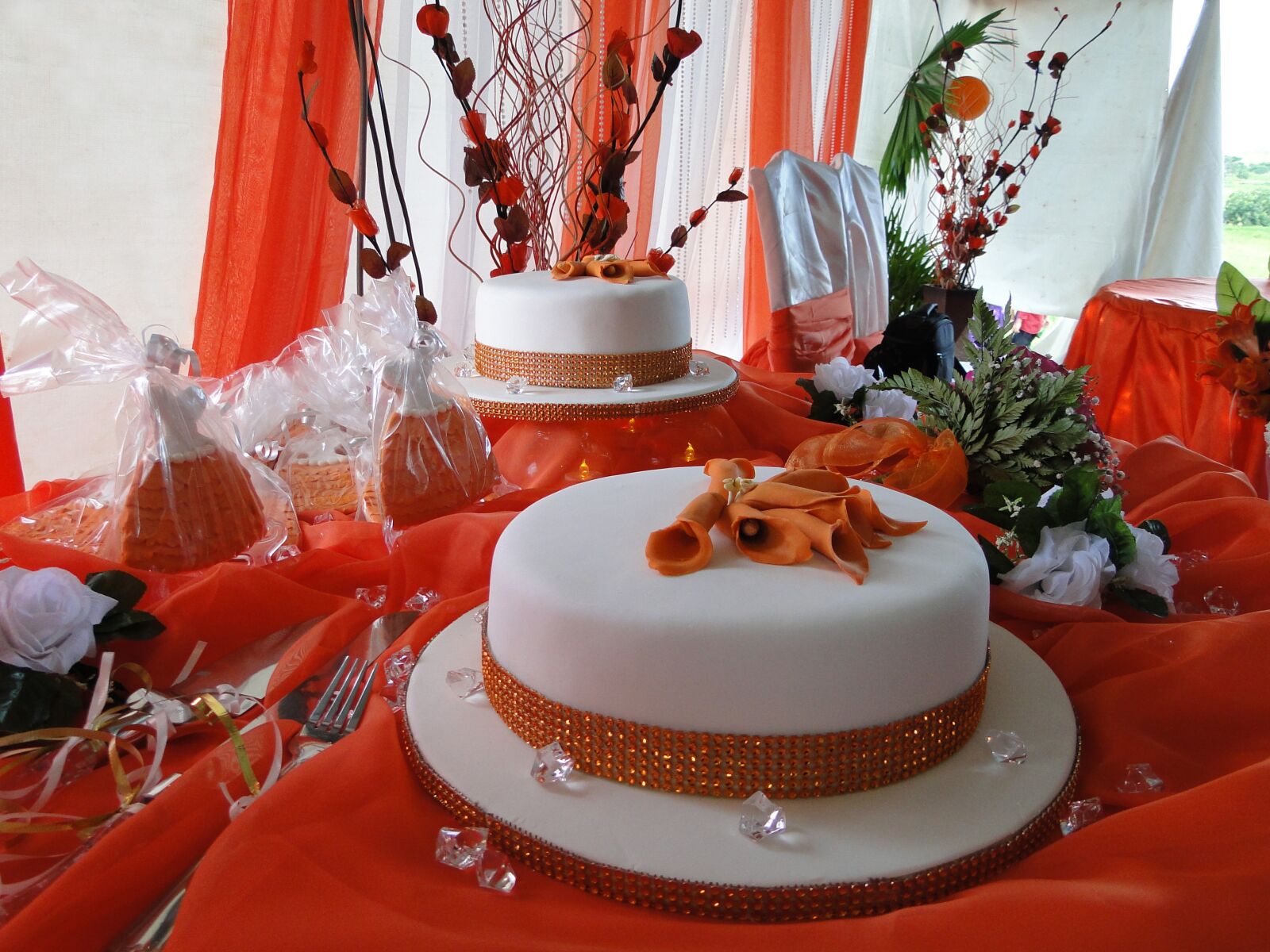 Sony Cyber-shot DSC-HX1 sample photo. Wedding cake, reception, decoration photography