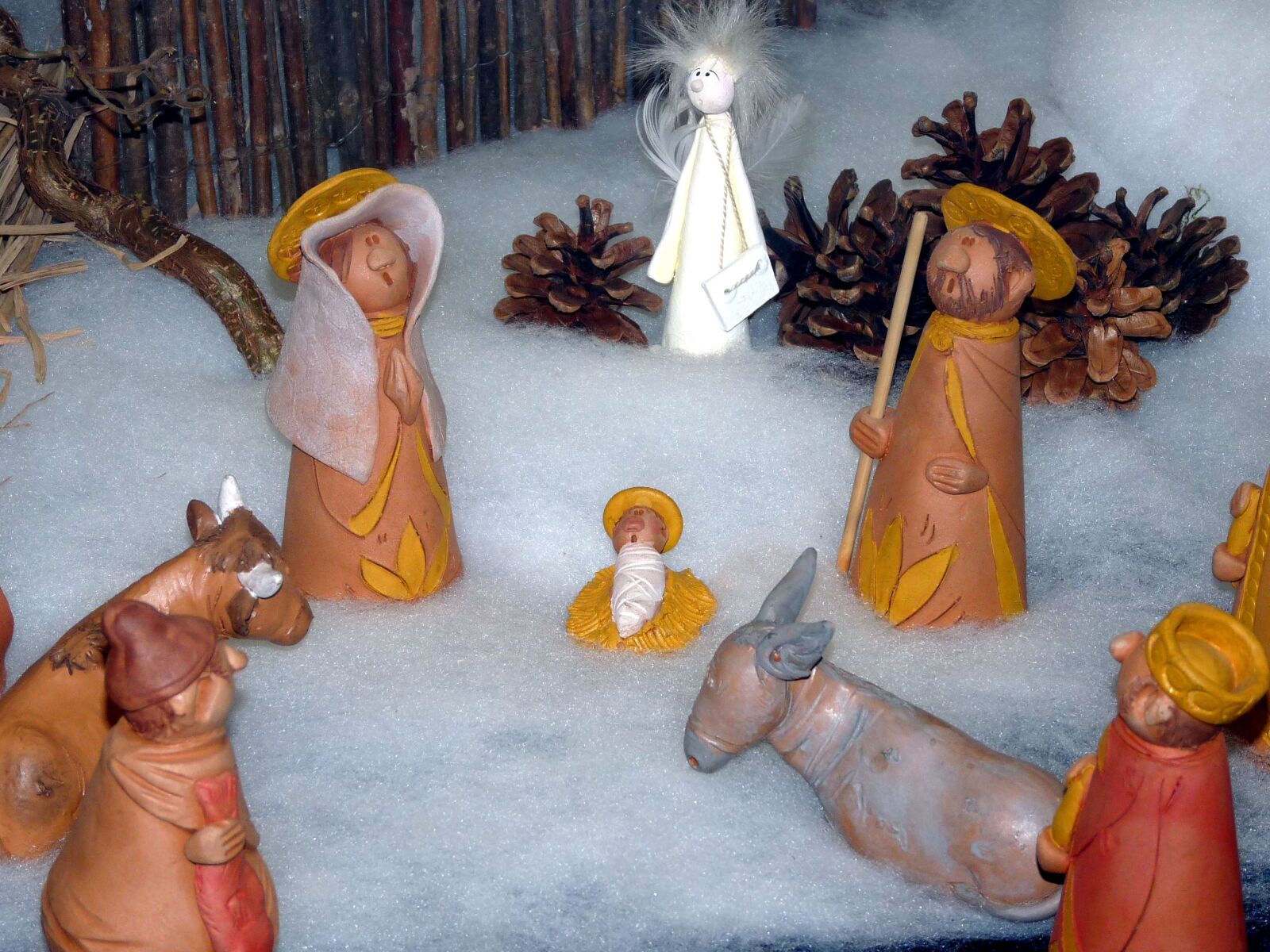 Panasonic Lumix DMC-FZ28 sample photo. Christmas, nativity scene, advent photography