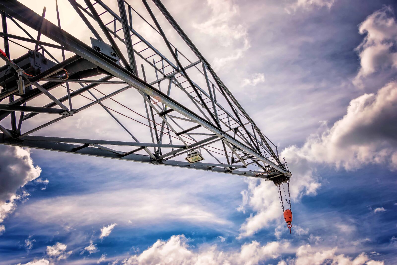 Nikon D3300 sample photo. Blue sky, industry, crane photography