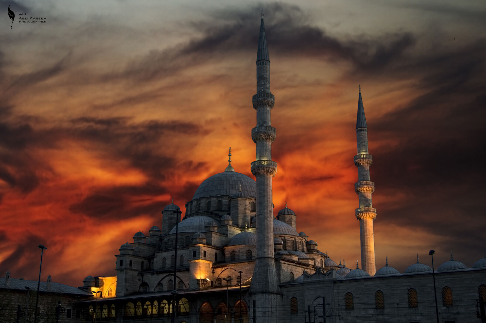 Canon EF 24-105mm F4L IS USM sample photo. Canon, cloud, istanbul, mosque photography