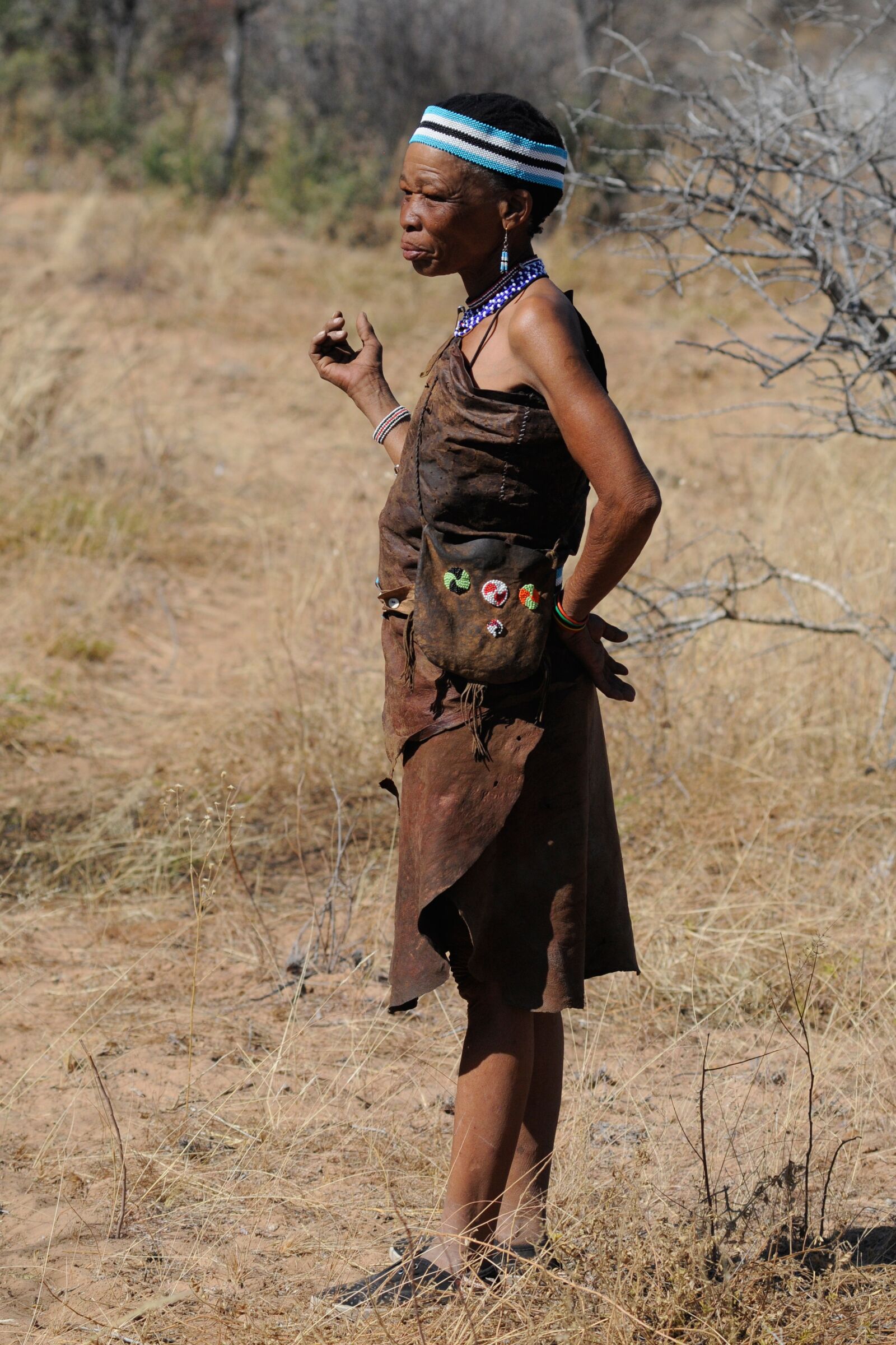 Nikon D300 sample photo. Botswana, indigenous culture, buschman photography