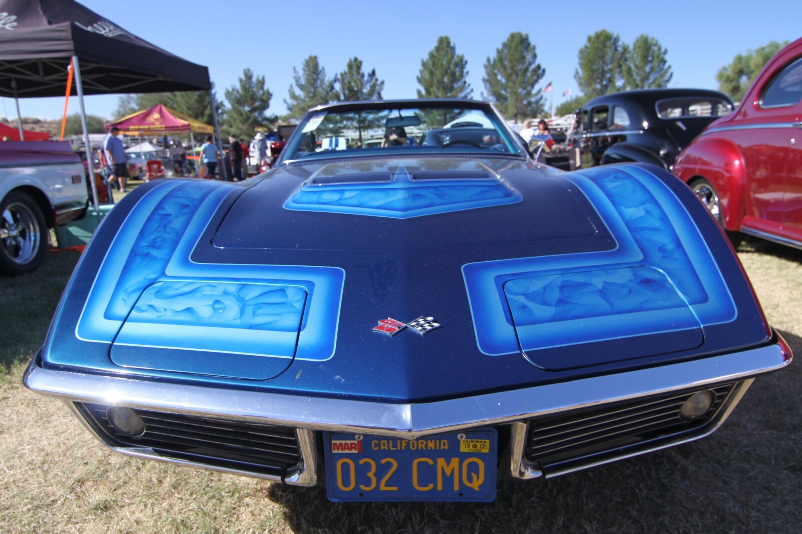 Canon EOS 7D sample photo. Corvette, muscle car, automobile photography