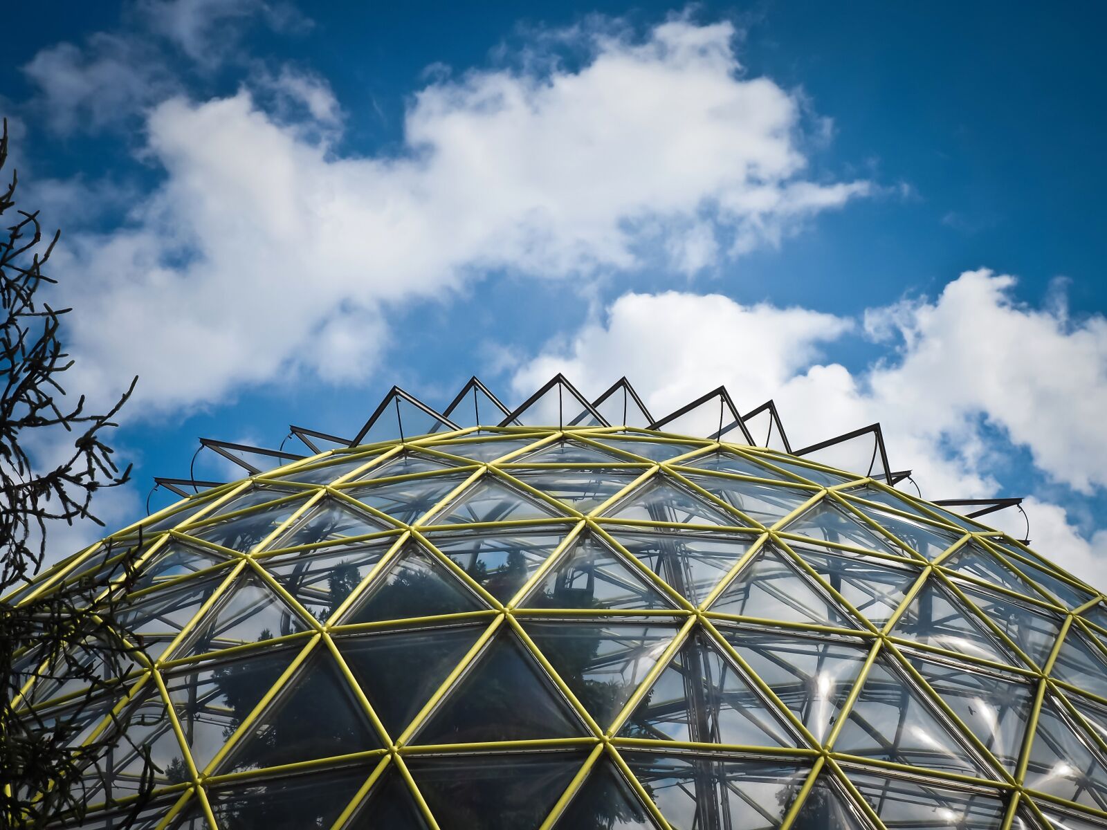 Olympus OM-D E-M10 sample photo. Architecture, modern, glass photography