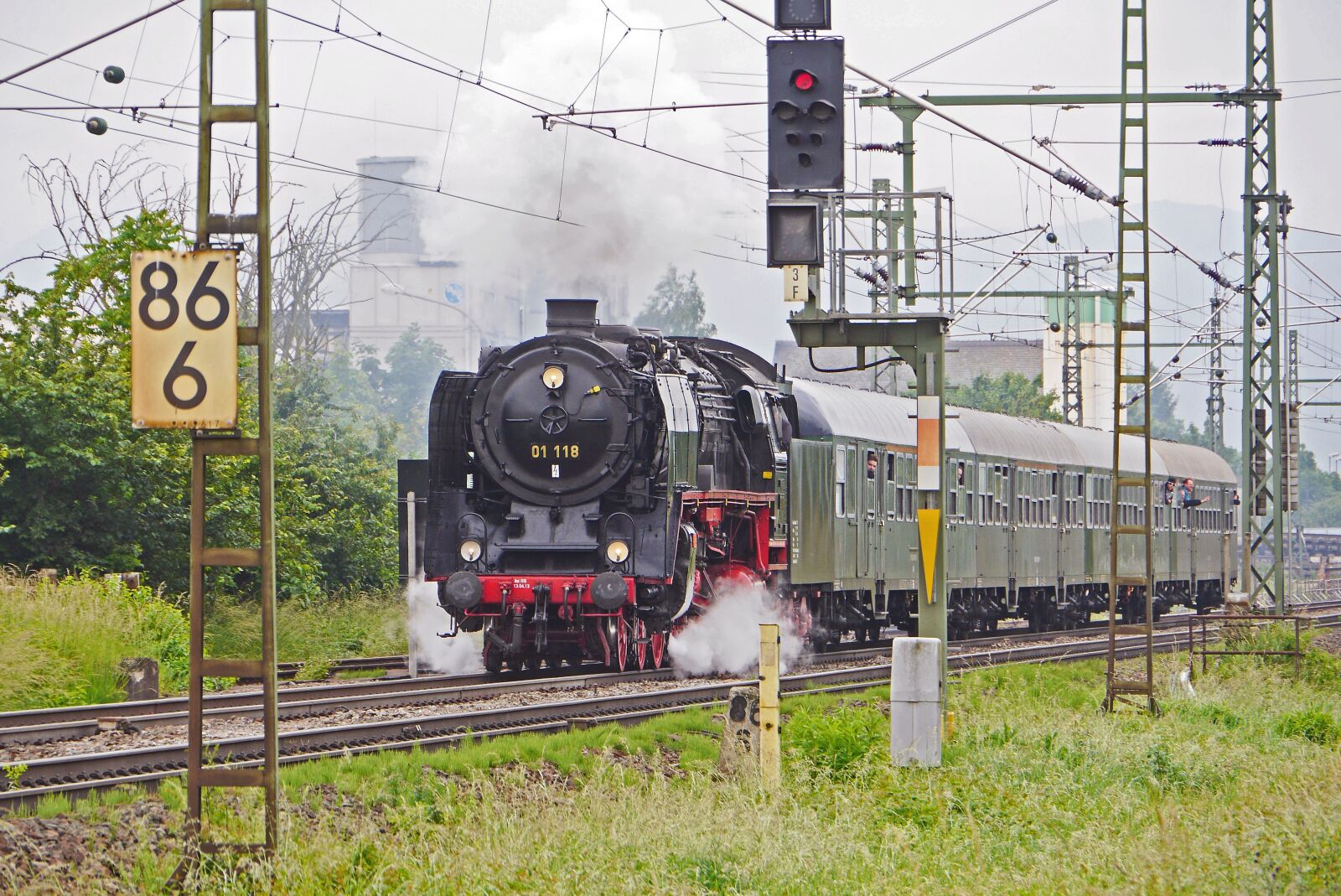 Panasonic Lumix DMC-GH3 sample photo. Full steam, express train photography