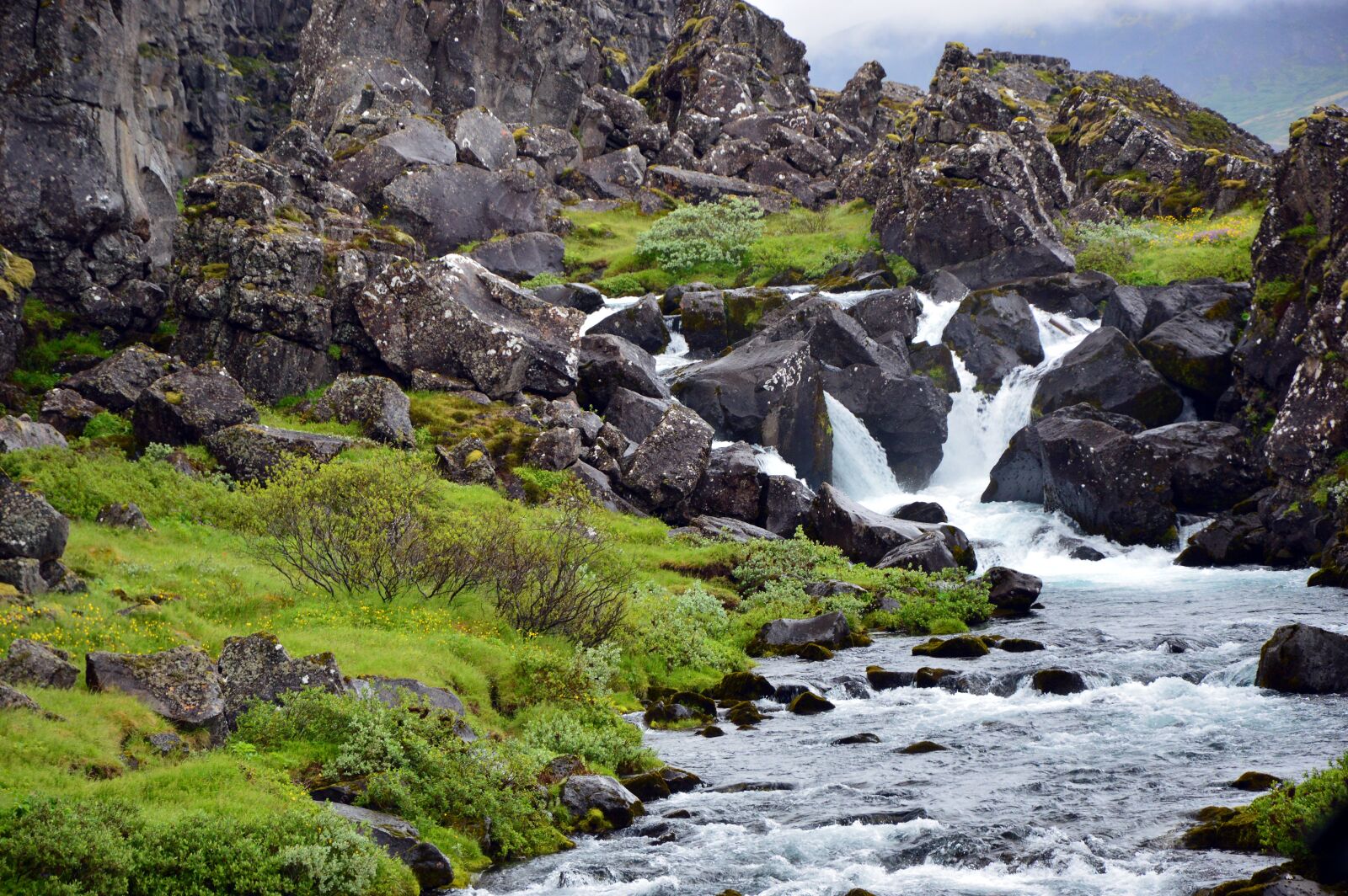 Nikon D3200 sample photo. Nature, landscape, waterfall photography