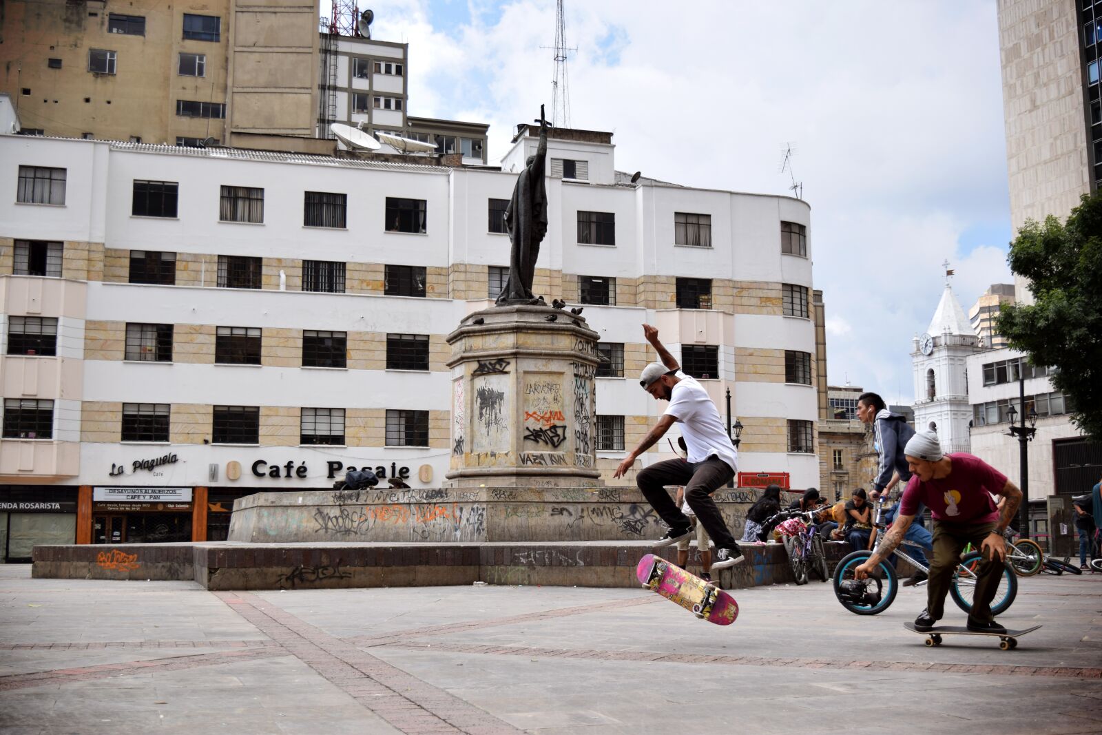 Nikon D3300 sample photo. Skate, bogota, colombia photography