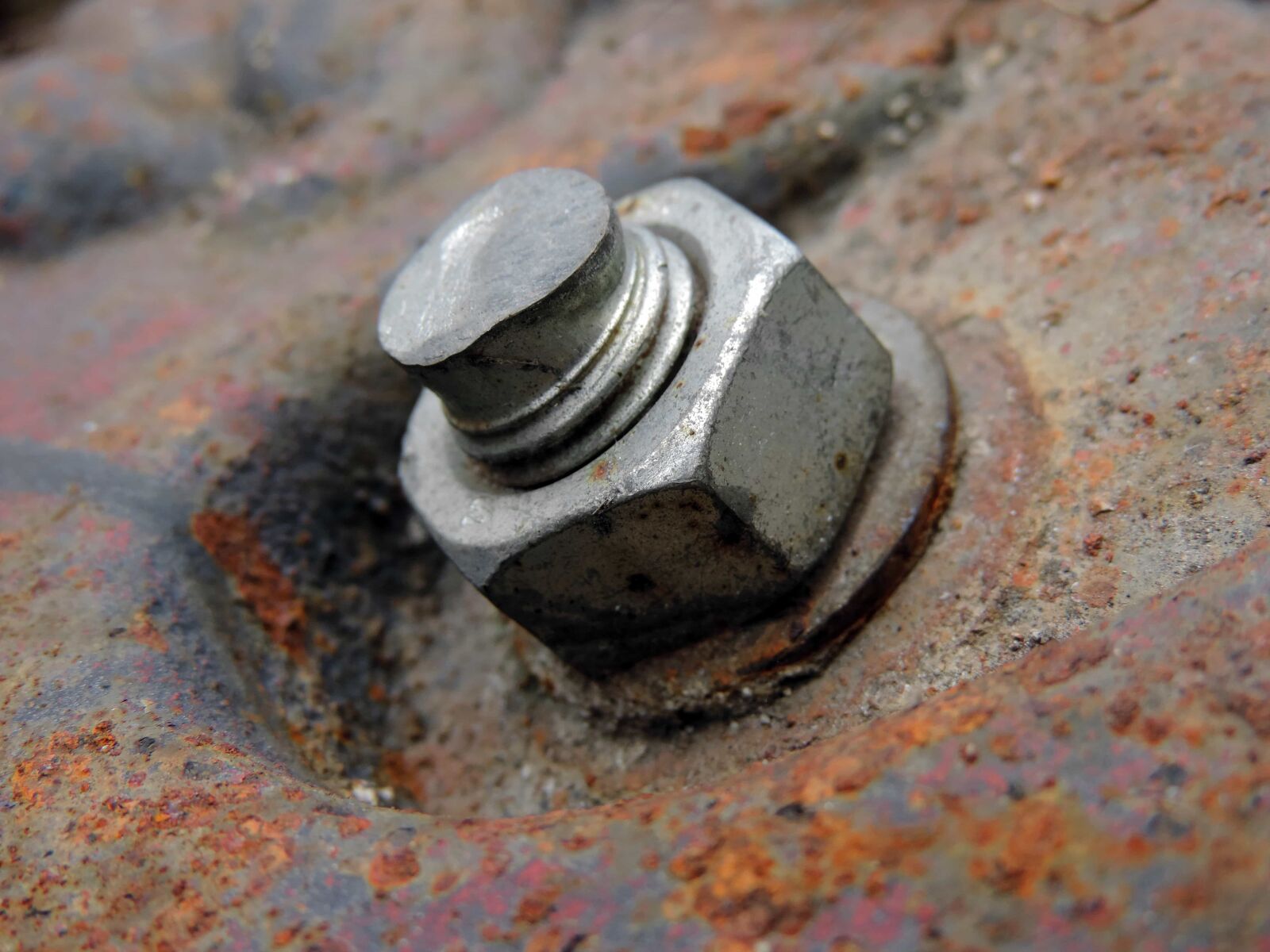 Nikon Coolpix P520 sample photo. Cast iron, detail, stainless photography