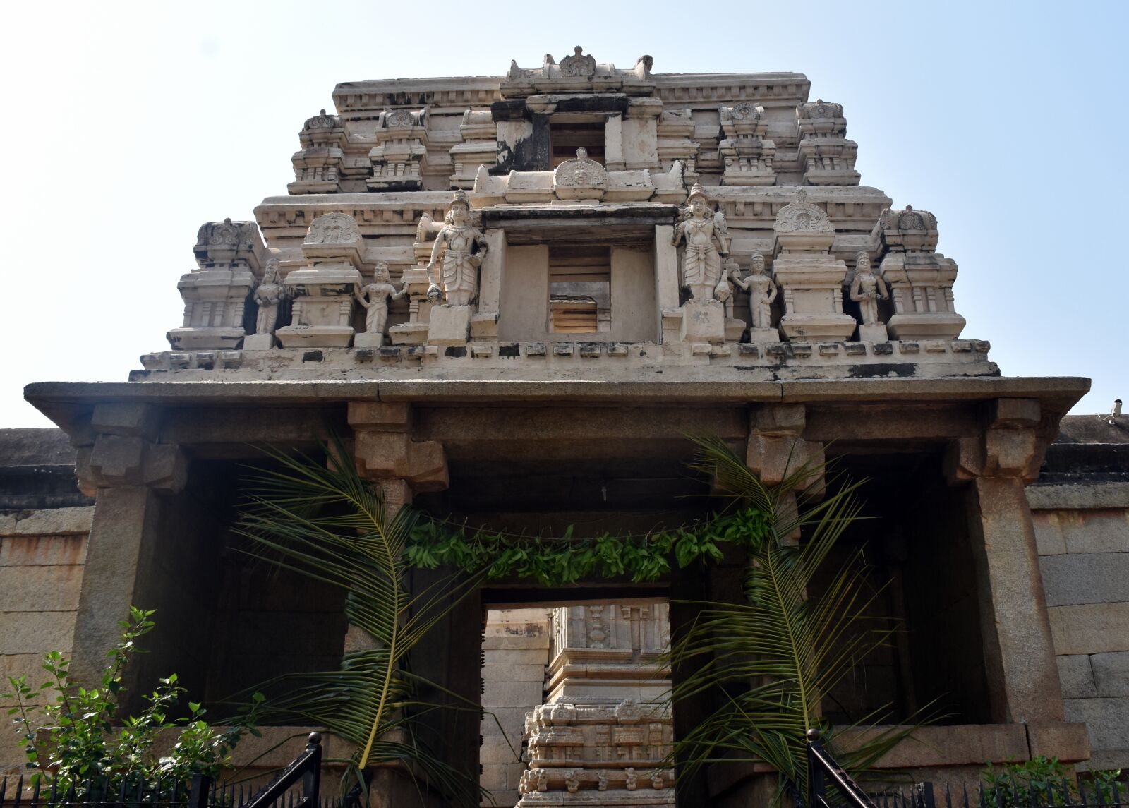 Nikon D5500 sample photo. Lepakshi, temple, tower photography