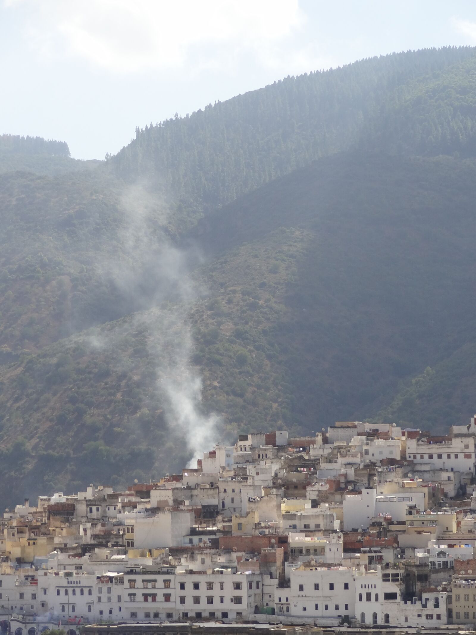 Sony Cyber-shot DSC-HX9V sample photo. Morocco, city, smoke photography