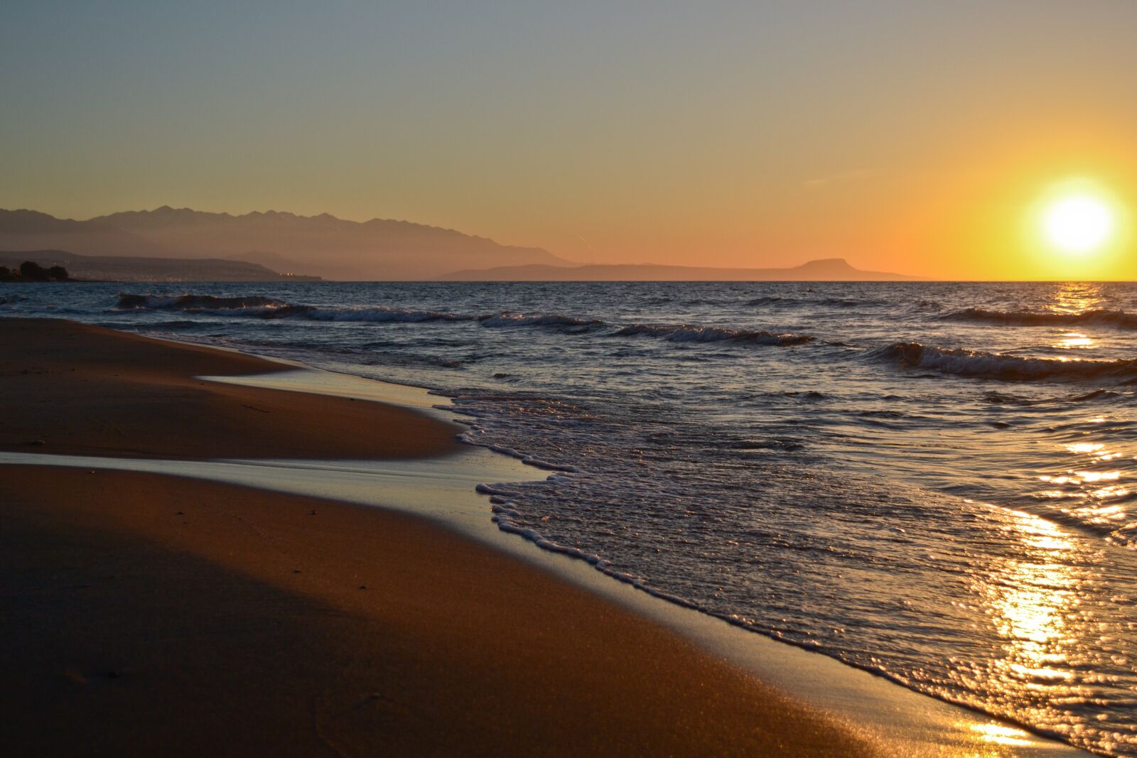 Nikon D3100 sample photo. Beach, sun, sunset photography