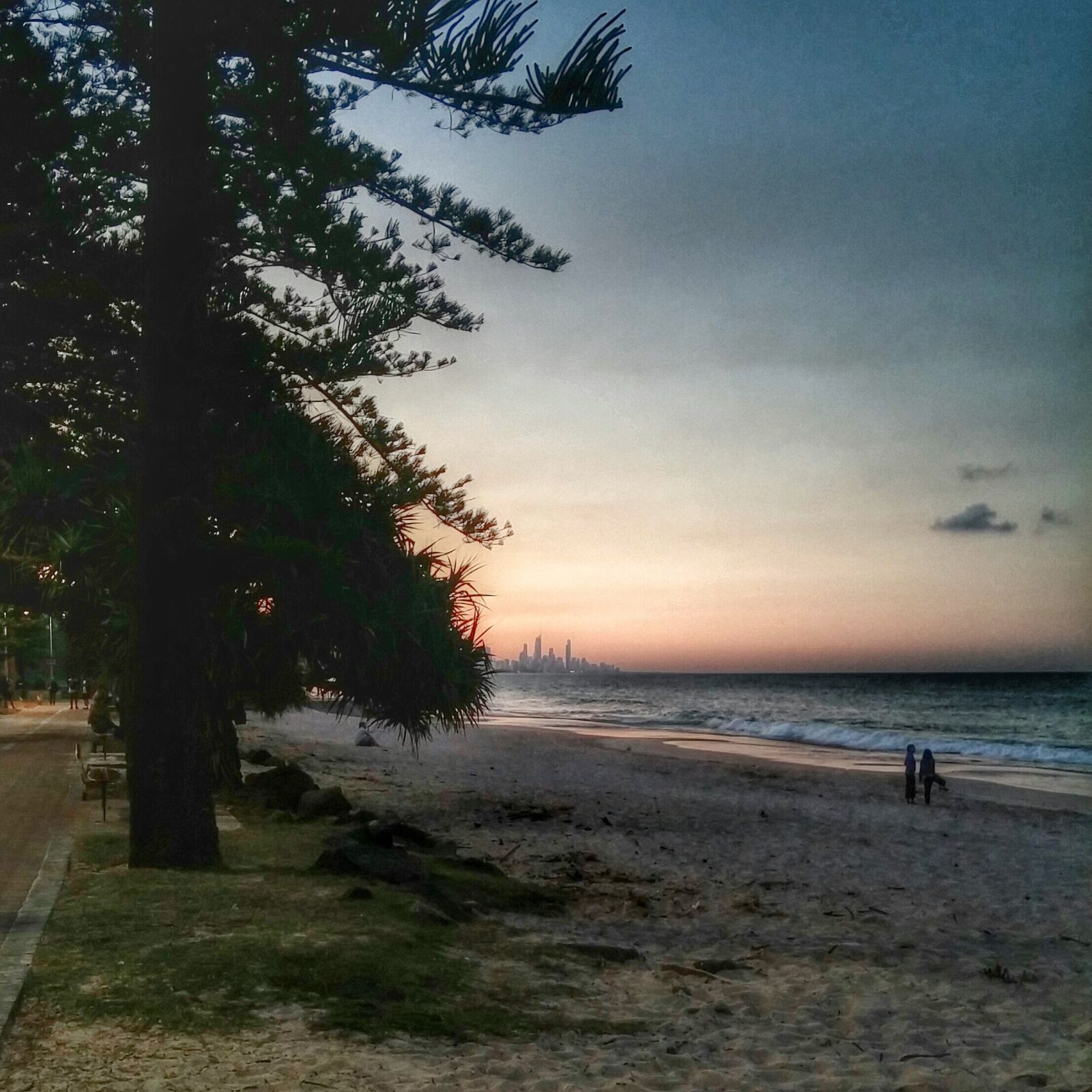 LG D80 sample photo. Australia, gold coast, sunset photography