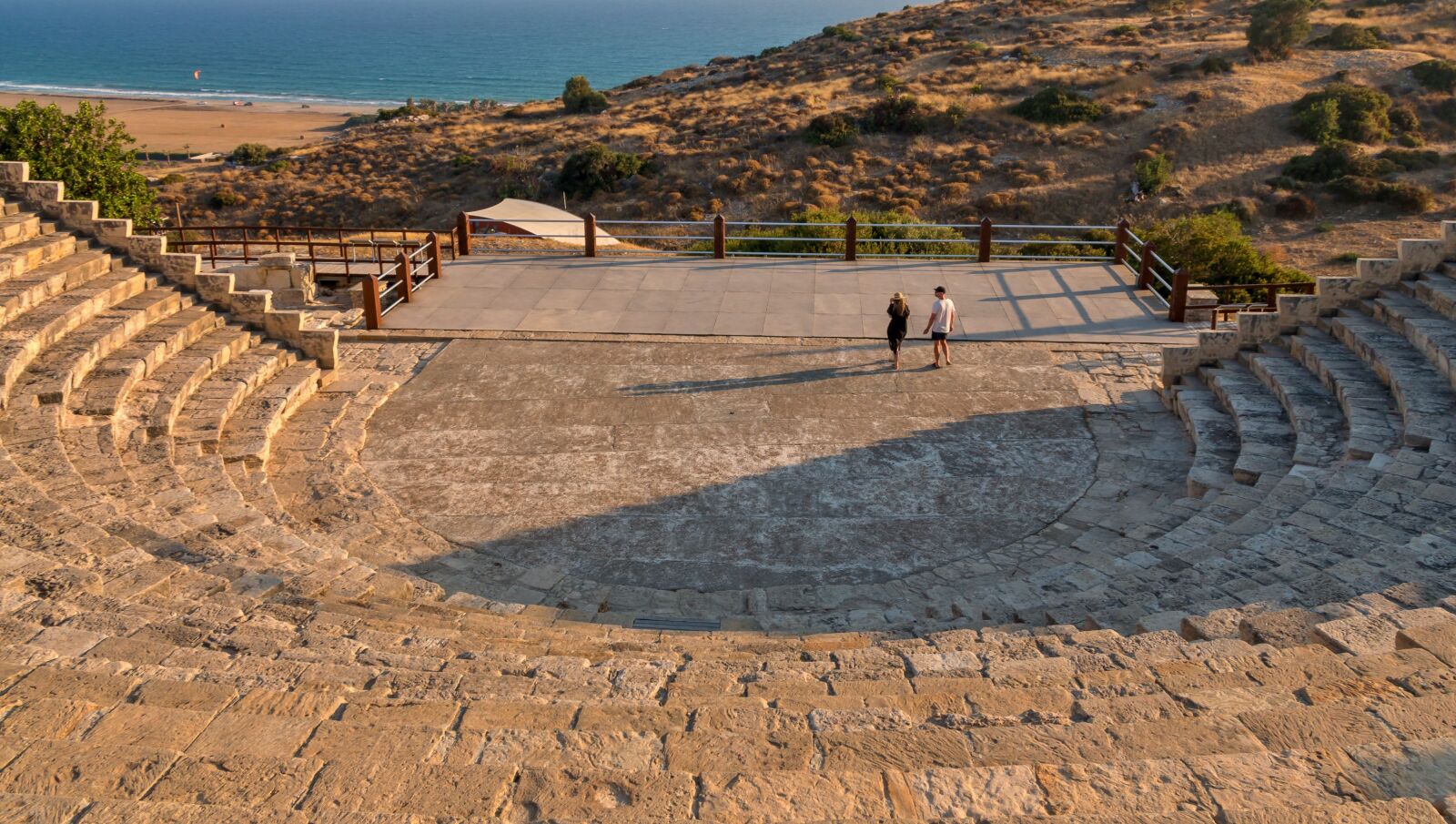 Canon EOS 70D sample photo. Kourion ancient amphitheater, kourion photography