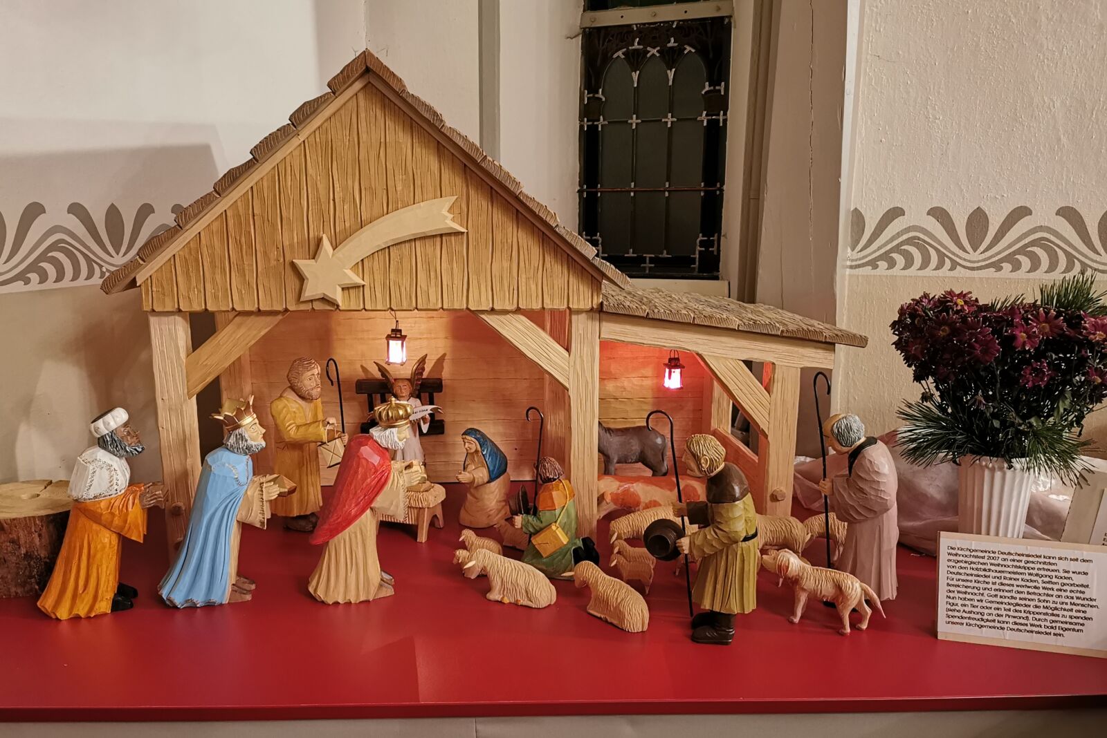 HUAWEI P30 Pro sample photo. Nativity scene, church, deutscheinsiedel photography