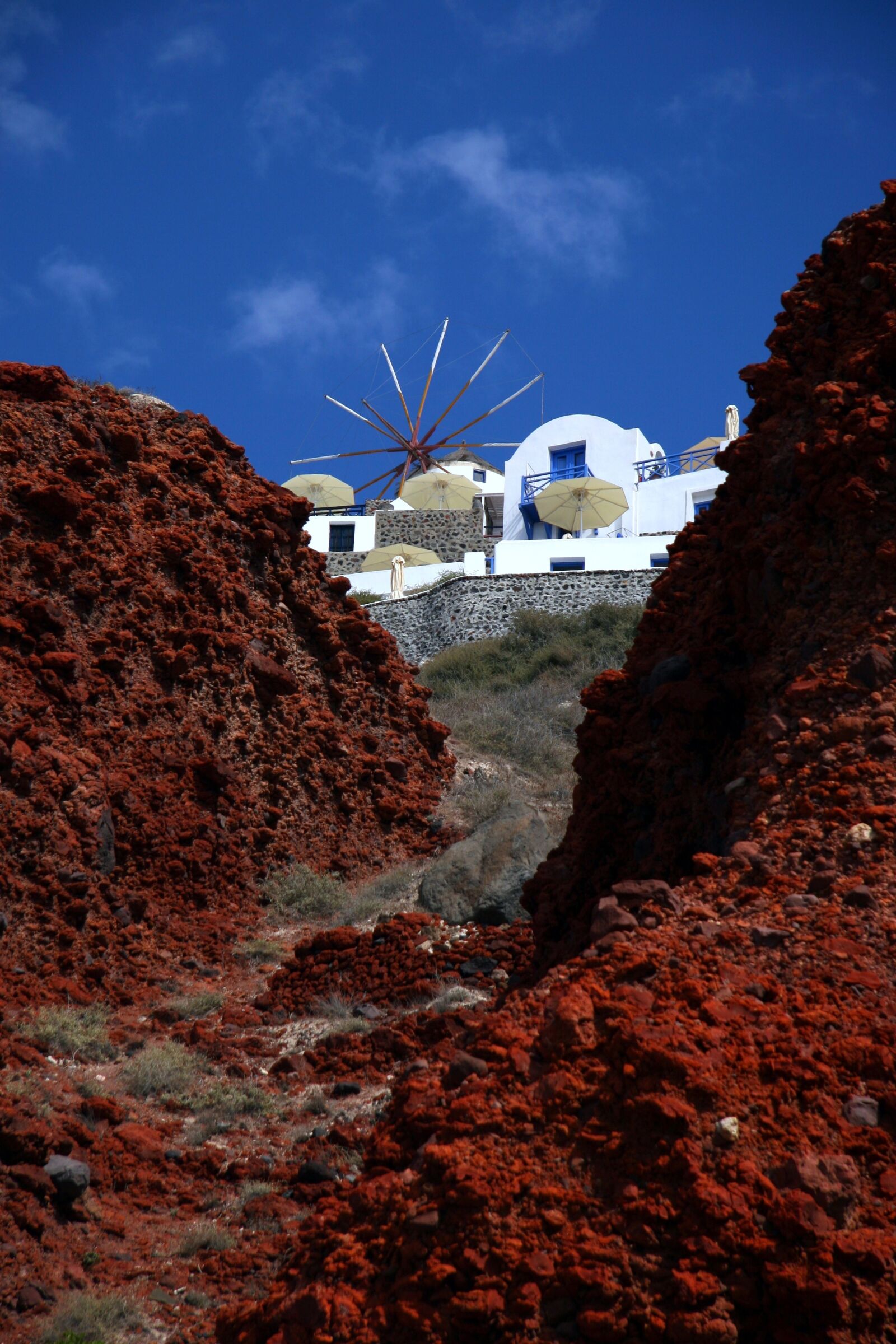 Canon EOS 30D sample photo. Santorini, greek island, cyclades photography