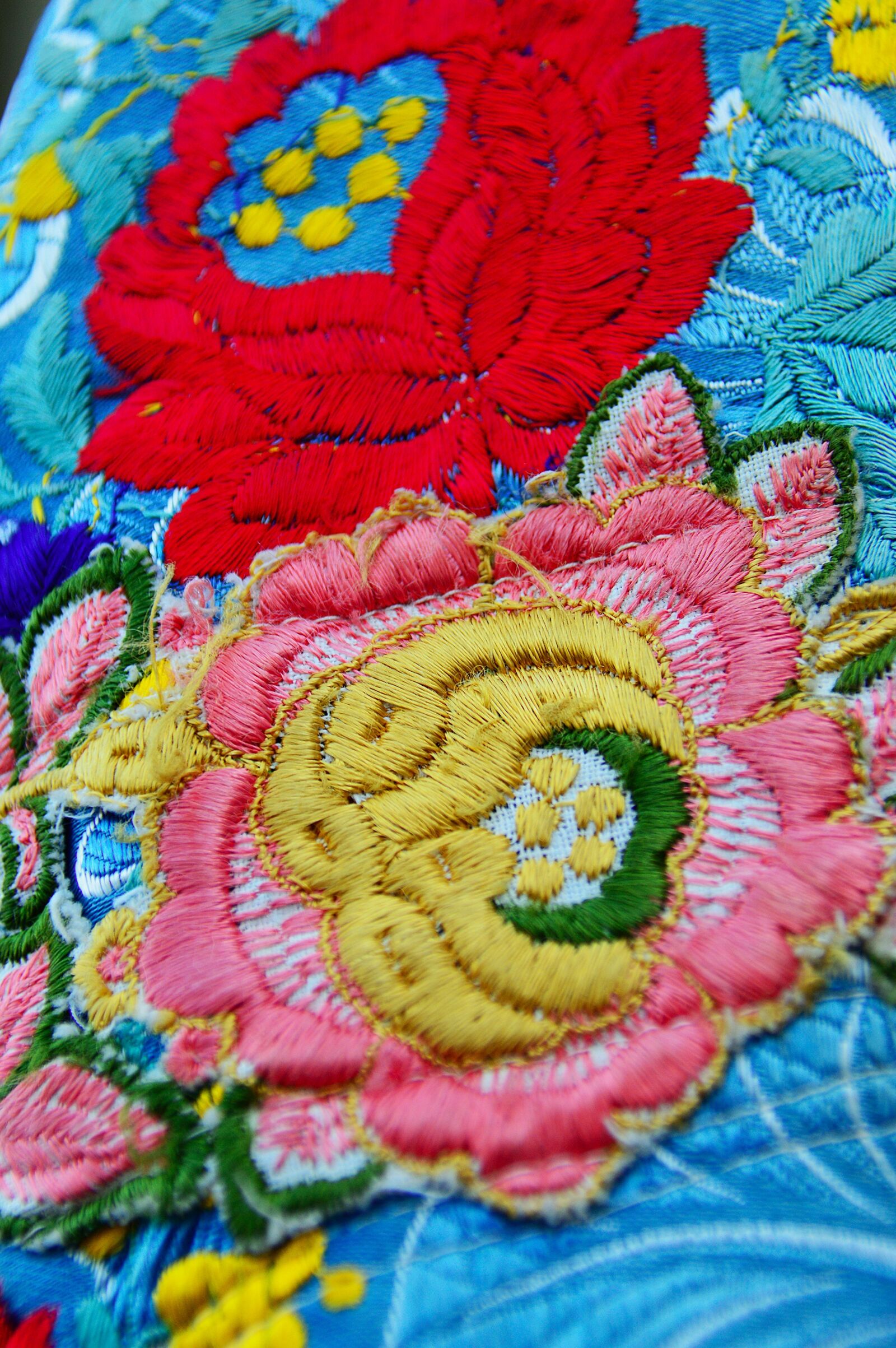 Nikon D3200 sample photo. Folk art, color, textile photography