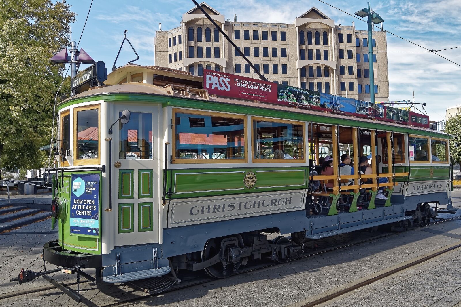 Nikon D500 sample photo. Tram, christchurch, historically photography