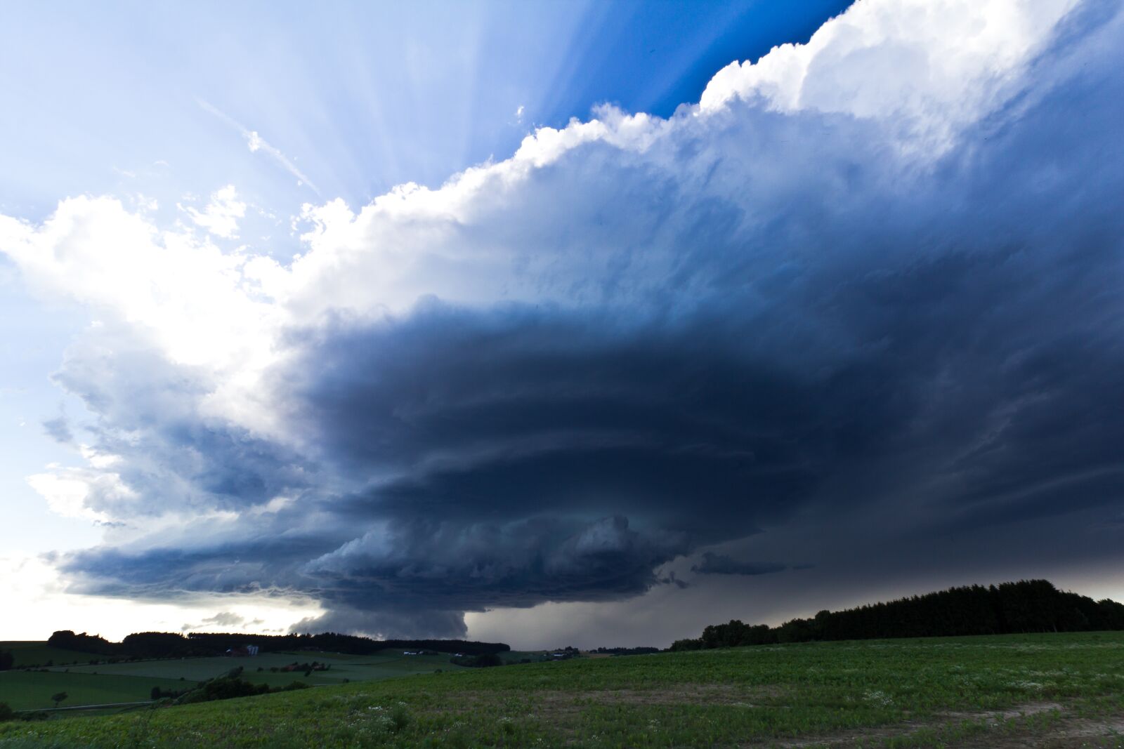 Canon EOS 60D sample photo. Thunderstorm, storm, lp-super cell photography