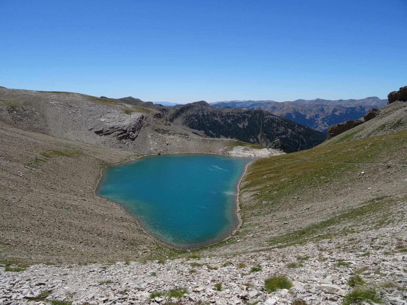 Sony DSC-HX50 sample photo. Lake early cayolle, pass photography