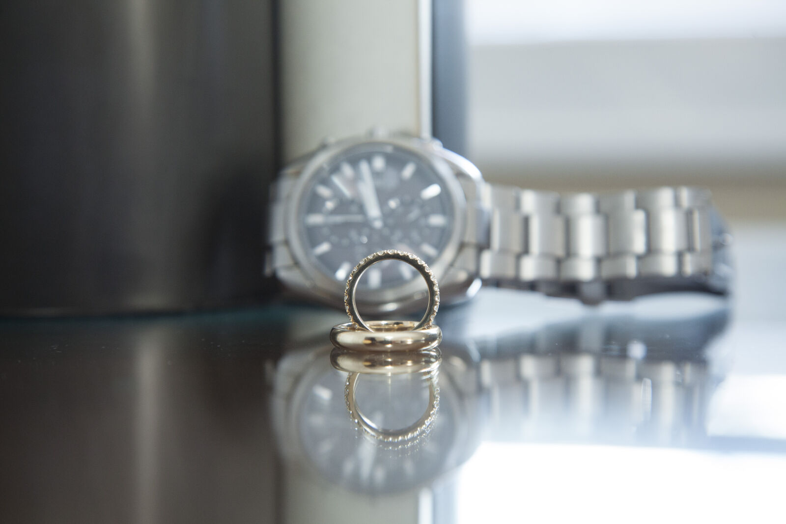 Canon EOS 5D Mark II sample photo. Watch, wedding, rings photography