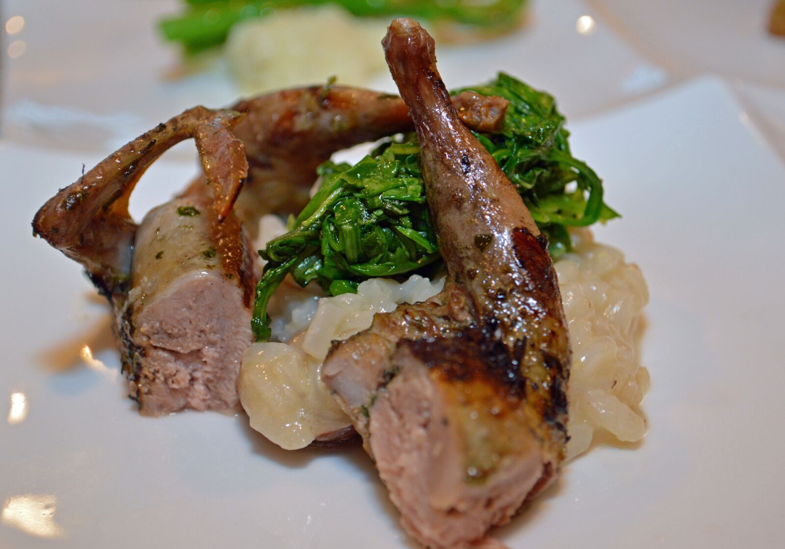 Nikon D3200 sample photo. Quail, food, chef photography