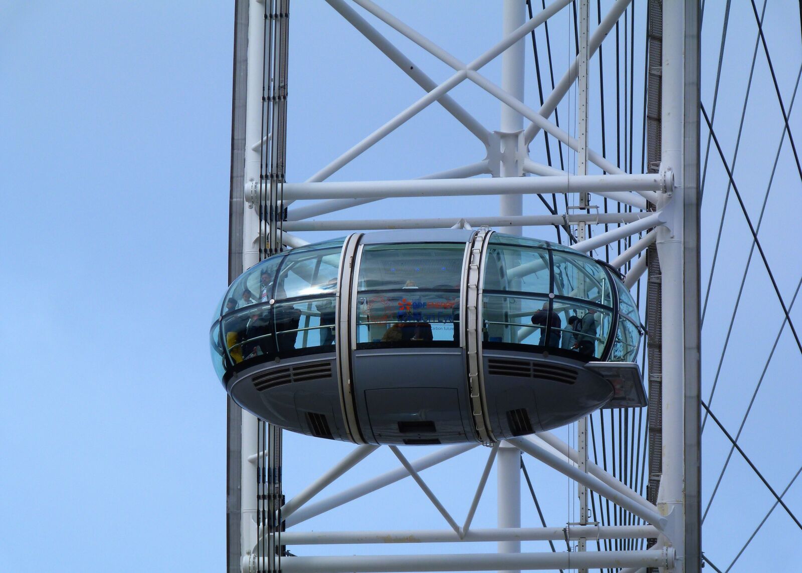 Panasonic Lumix DMC-FZ40 (Lumix DMC-FZ45) sample photo. Architecture, london eye, pod photography