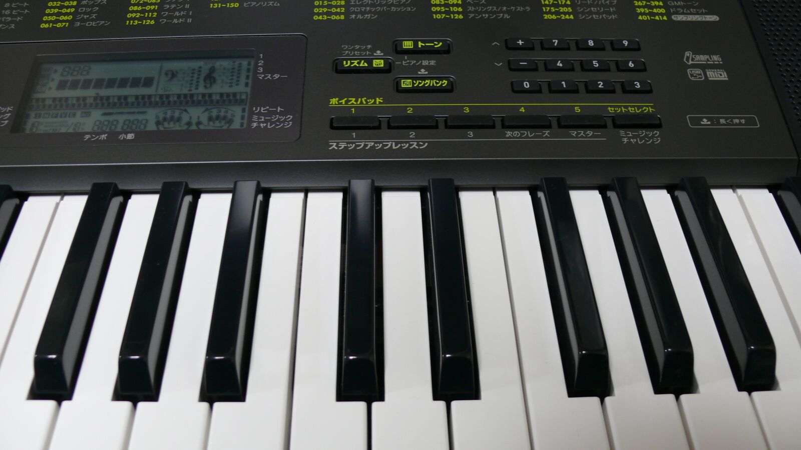 Panasonic DMC-FZ50 sample photo. Piano, musical instruments photography
