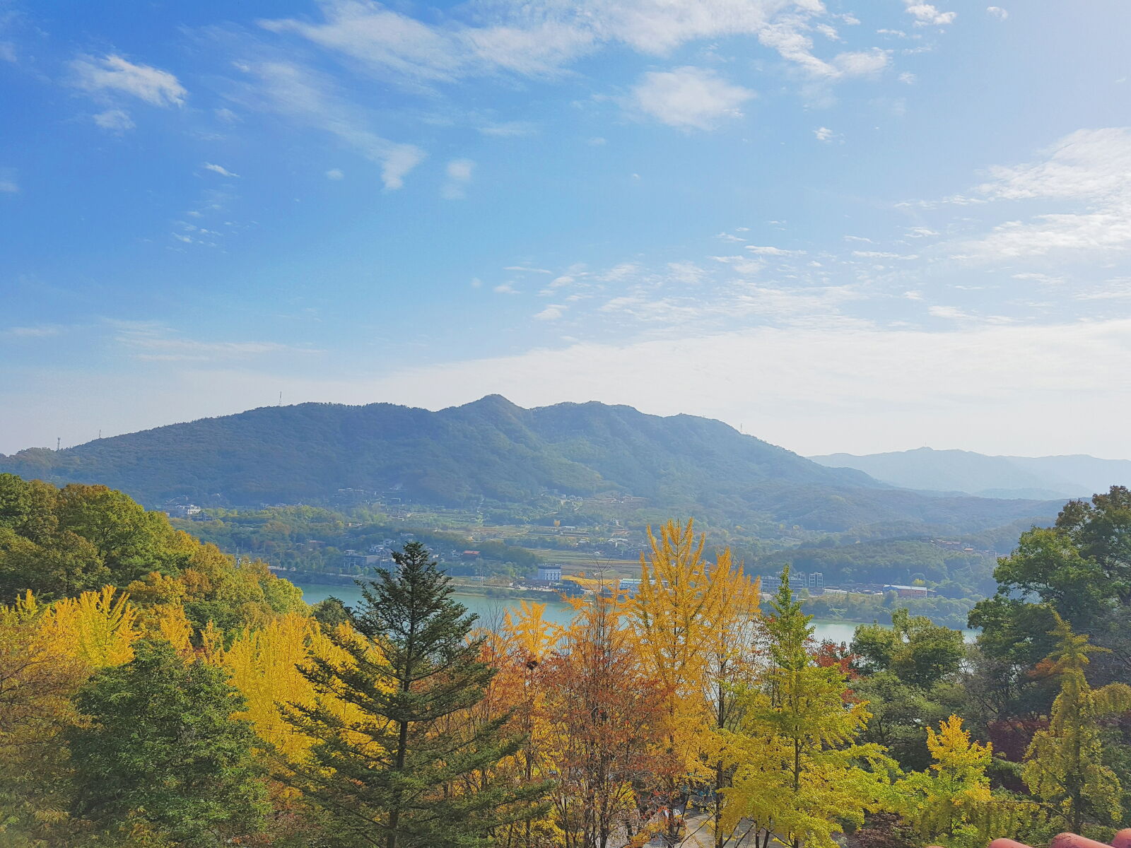 Samsung Galaxy S7 Edge sample photo. Fall, mountain, riverside, south photography