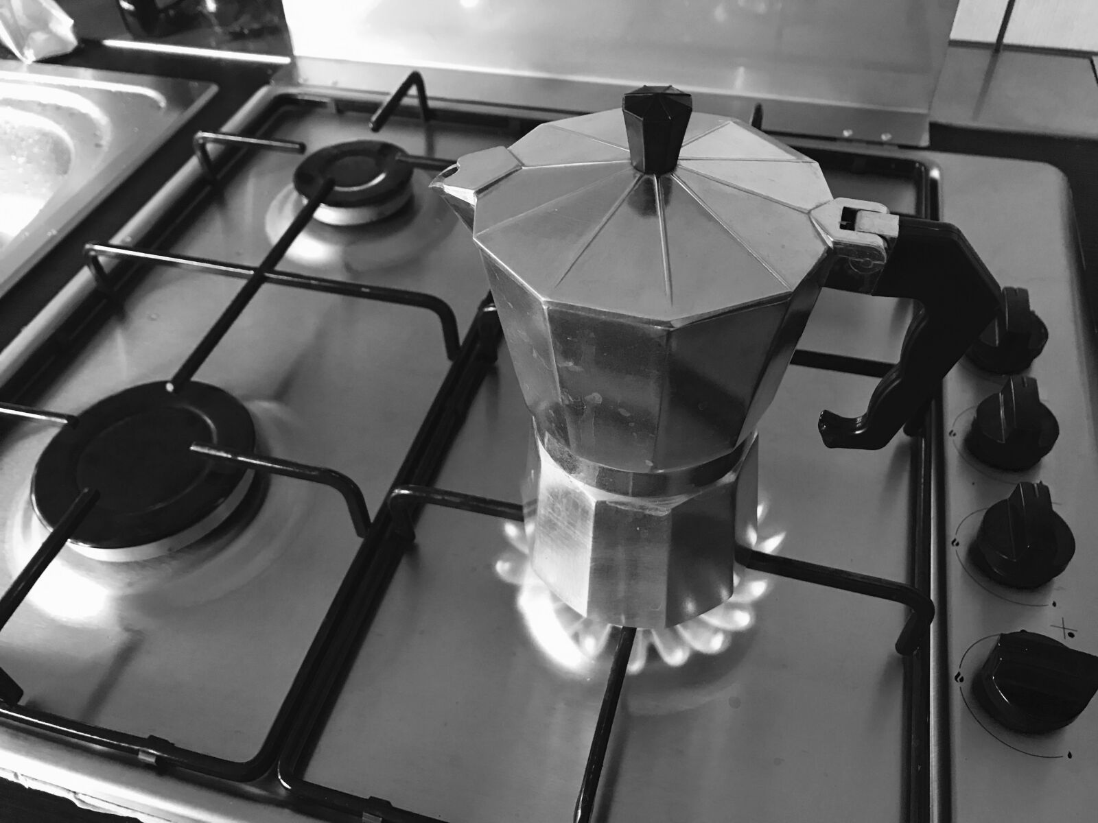 Apple iPhone 7 sample photo. Coffee, bialetti, italy photography