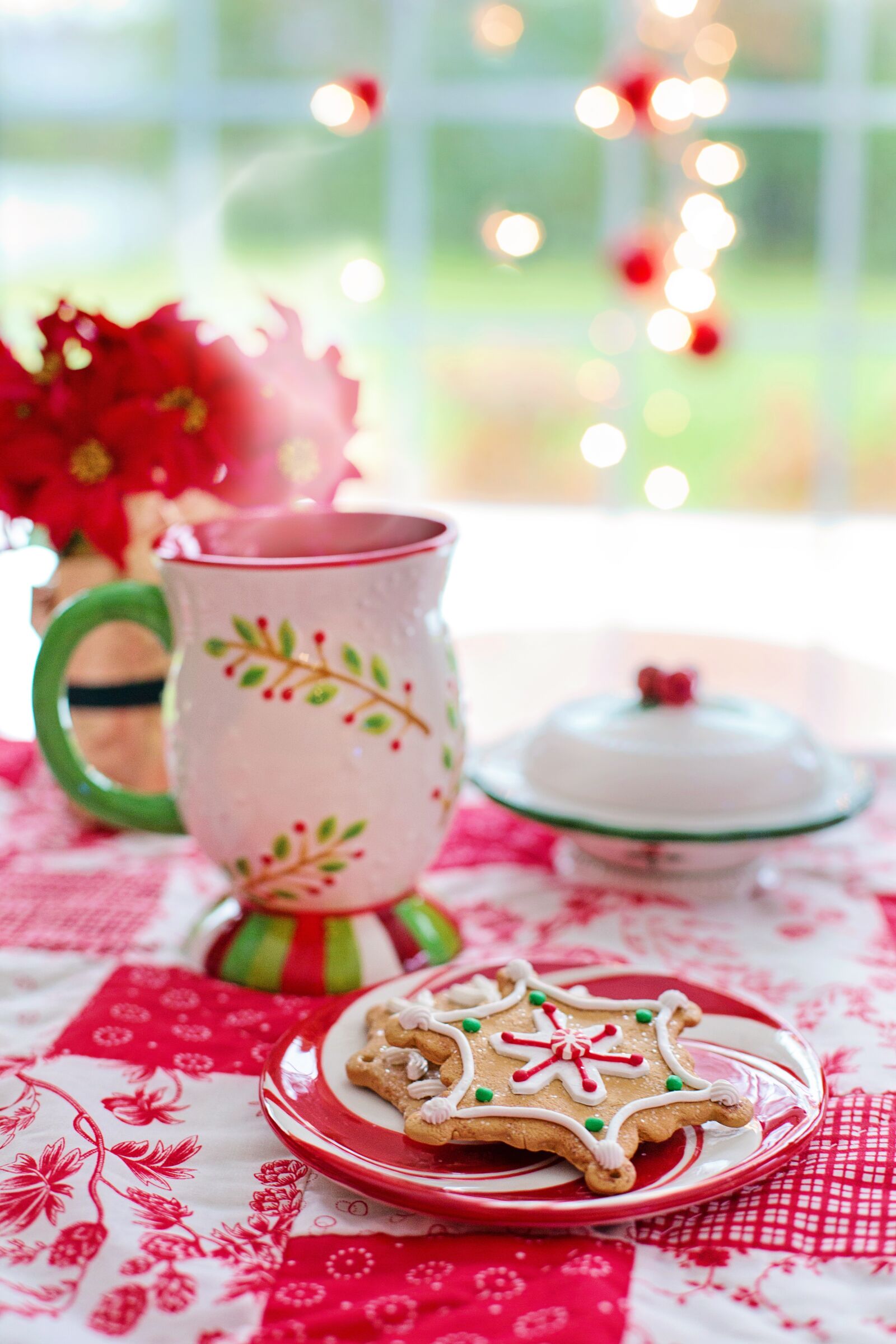 Canon EF 50mm F1.4 USM sample photo. Christmas, cookies, hot chocolate photography