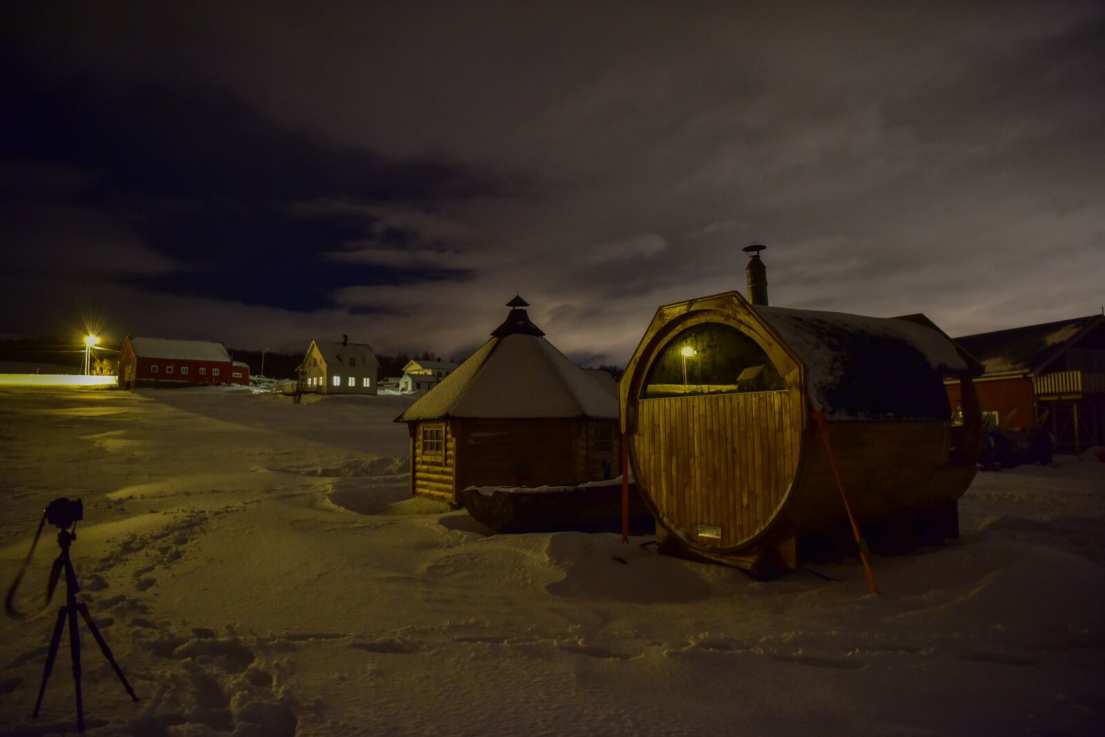 Nikon D810 sample photo. Norway, night, winter photography