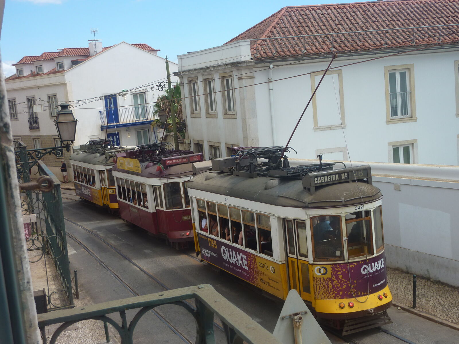 Panasonic DMC-TZ7 sample photo. Tram 28 photography