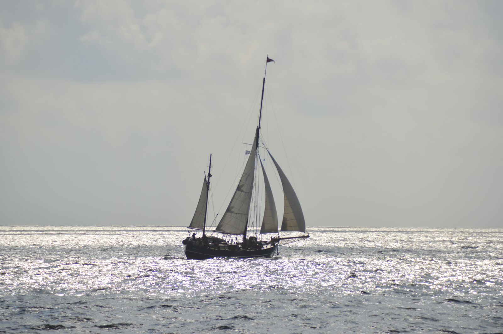 Nikon D3200 sample photo. Baltic sea, sailing boat photography
