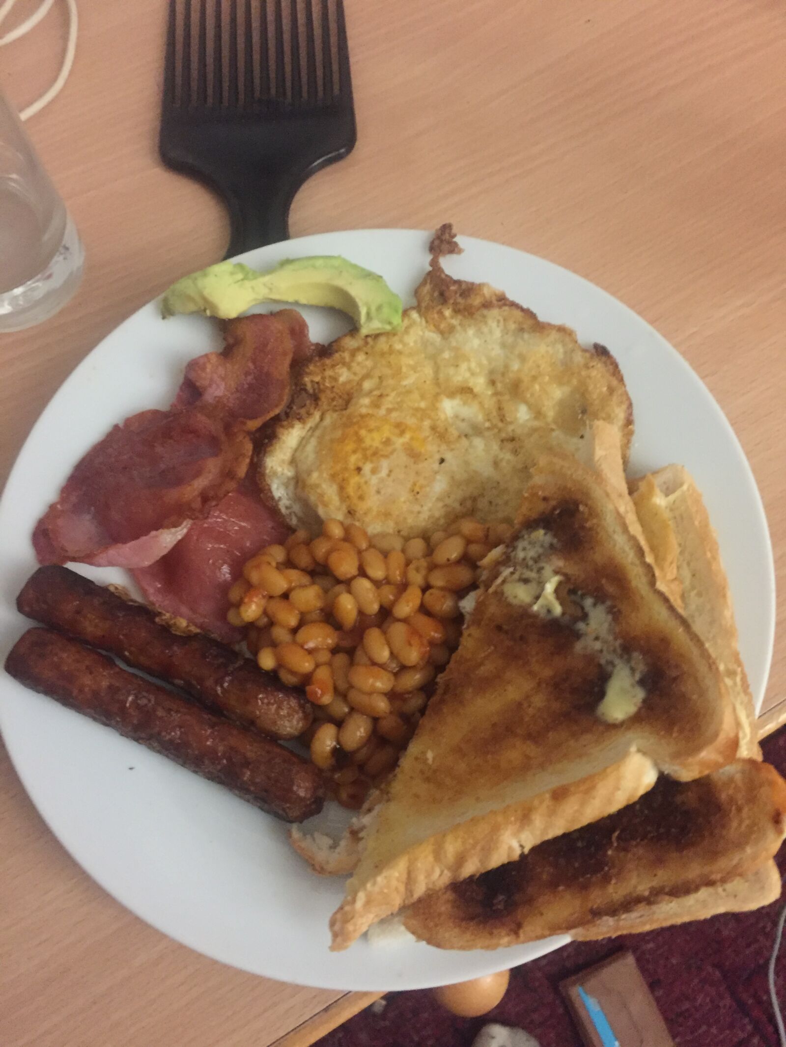 iPhone 6 back camera 4.15mm f/2.2 sample photo. Food, full english breakfast photography