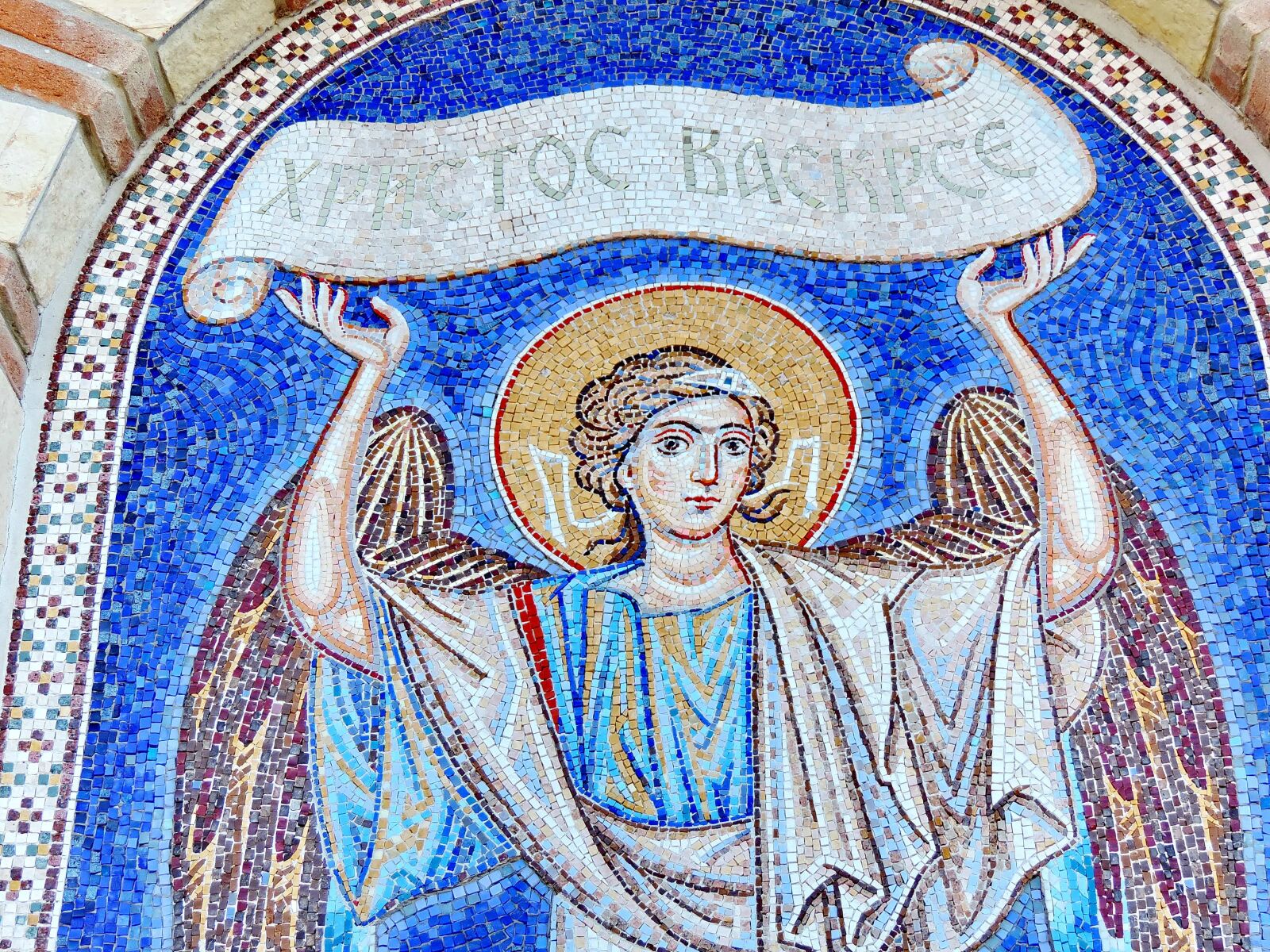Nikon Coolpix P520 sample photo. Angel, painting, church, religion photography
