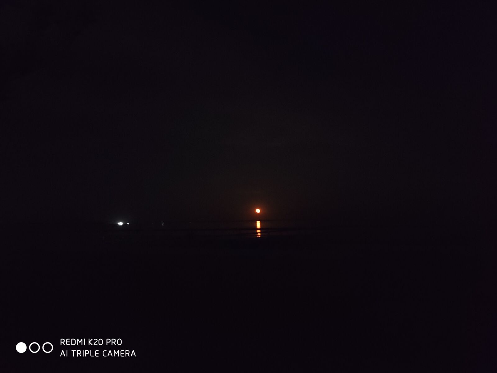 Xiaomi Redmi K20 Pro sample photo. Tianjin, moon, sea photography
