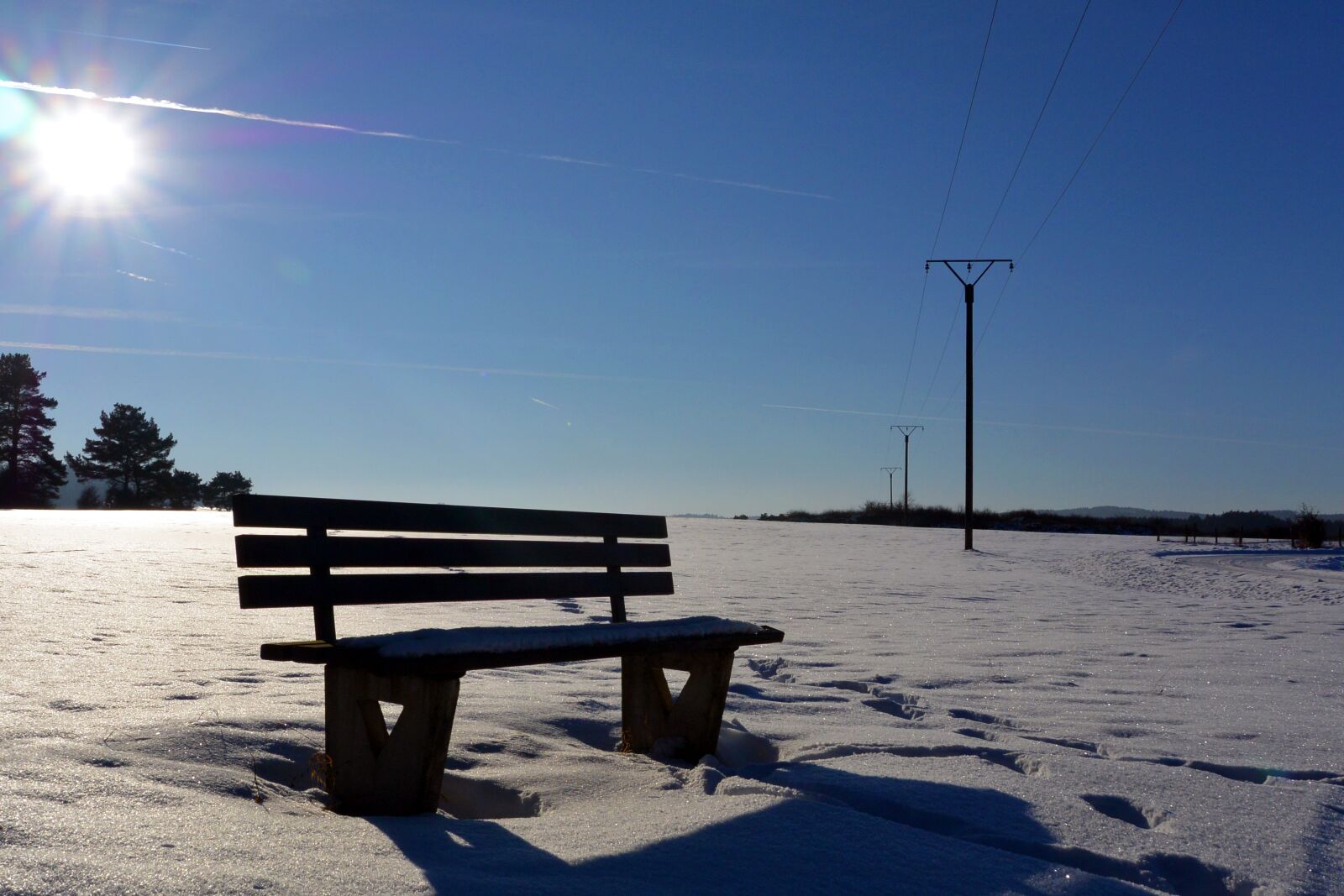 Nikon 1 V2 sample photo. Snow, landscape, cold photography