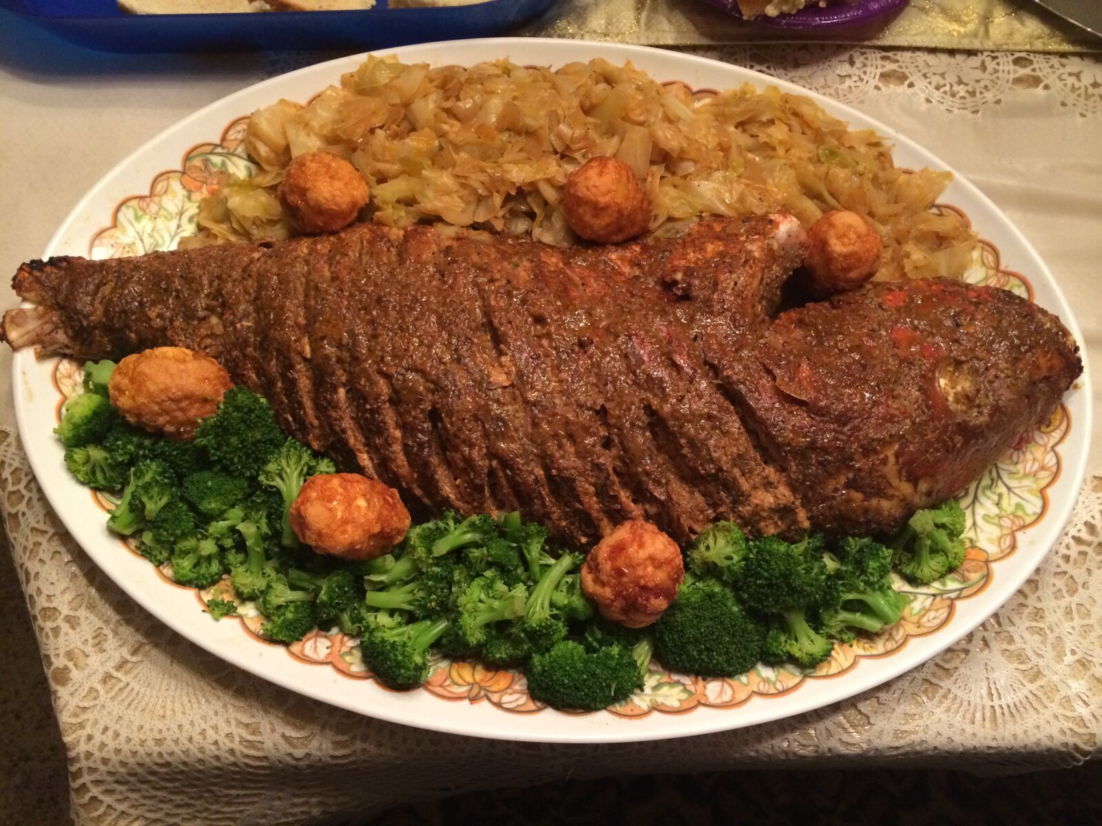 iPhone 5s back camera 4.12mm f/2.2 sample photo. Food, fish, plate photography
