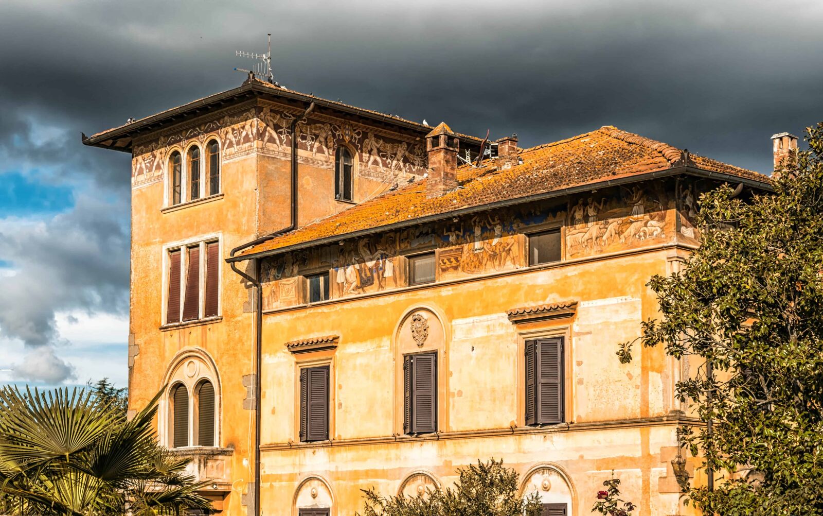 Nikon D3300 sample photo. Old, house, sky, architecture photography