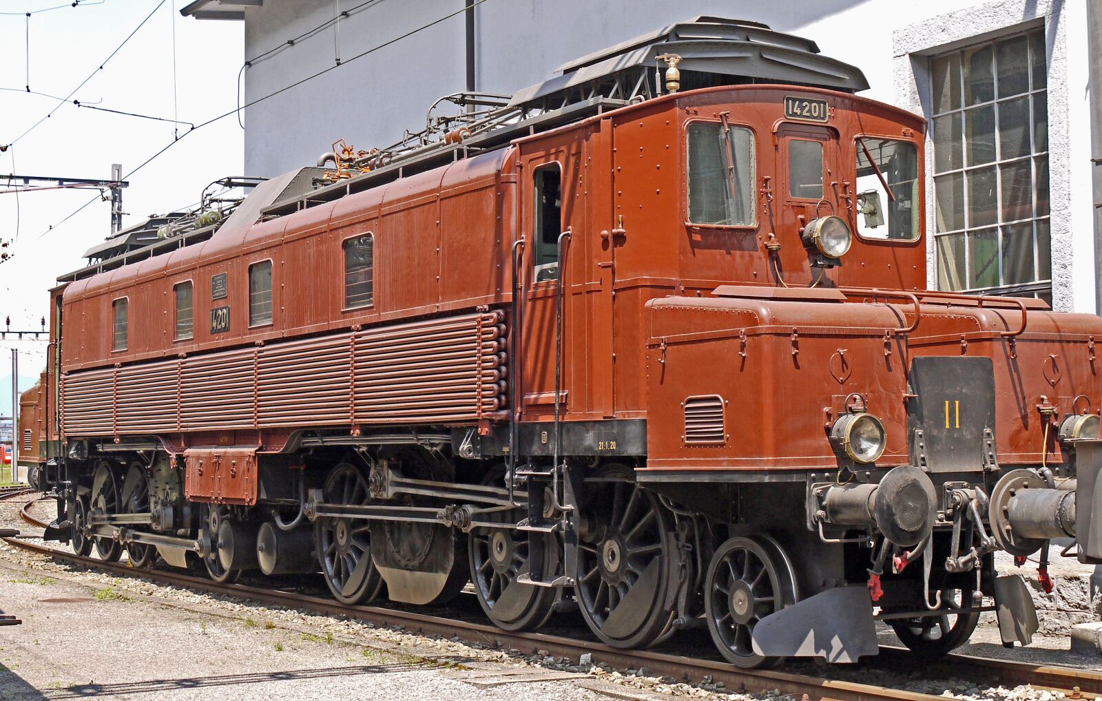 Panasonic Lumix DMC-G1 sample photo. Electric locomotive, sbb historic photography