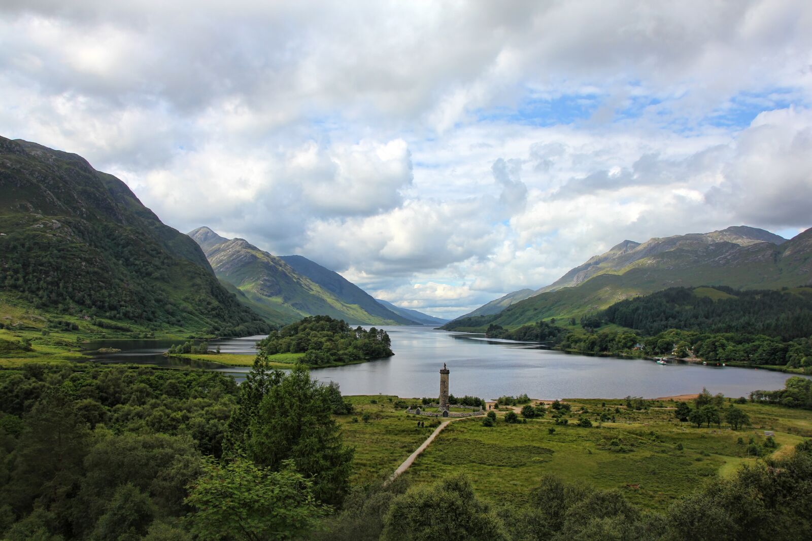Canon EOS 550D (EOS Rebel T2i / EOS Kiss X4) sample photo. Scotland, glenfinnan, lake photography